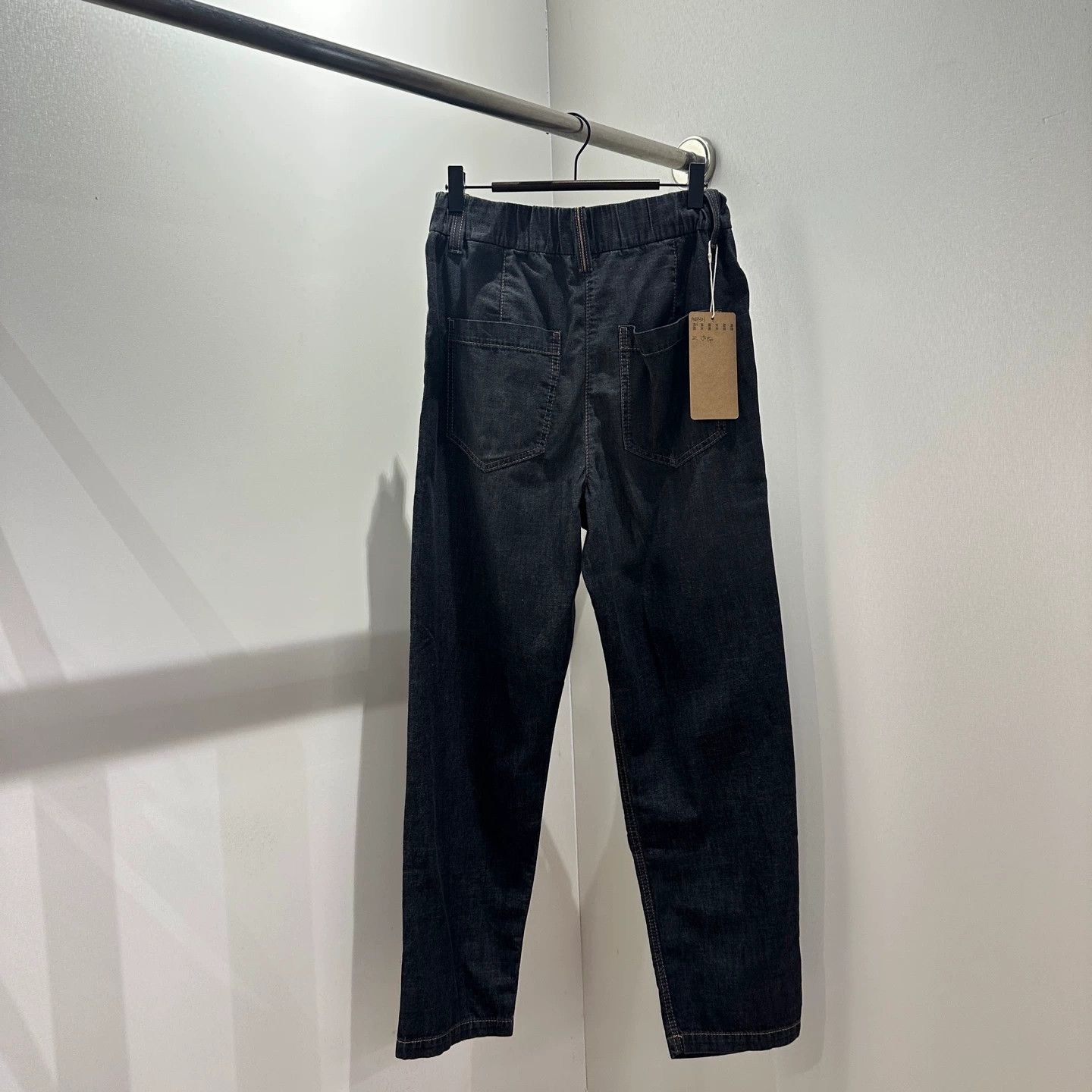 Brunello Cucinelli Brunello Cucinelli Beaded Elastic Waist Cotton Jeans 36 Size 25" / US 0 / IT 36 - 2 Thumbnail