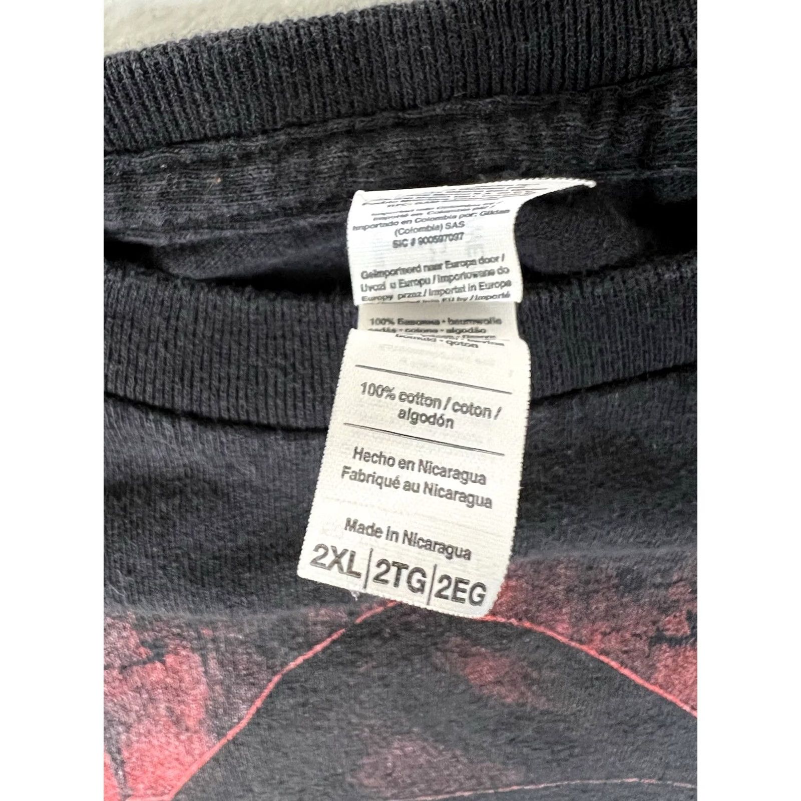 Vintage Freddy Krueger T-Shirt 2XL Retro Movie Promo 80s Horror Size US XXL / EU 58 / 5 - 4 Thumbnail