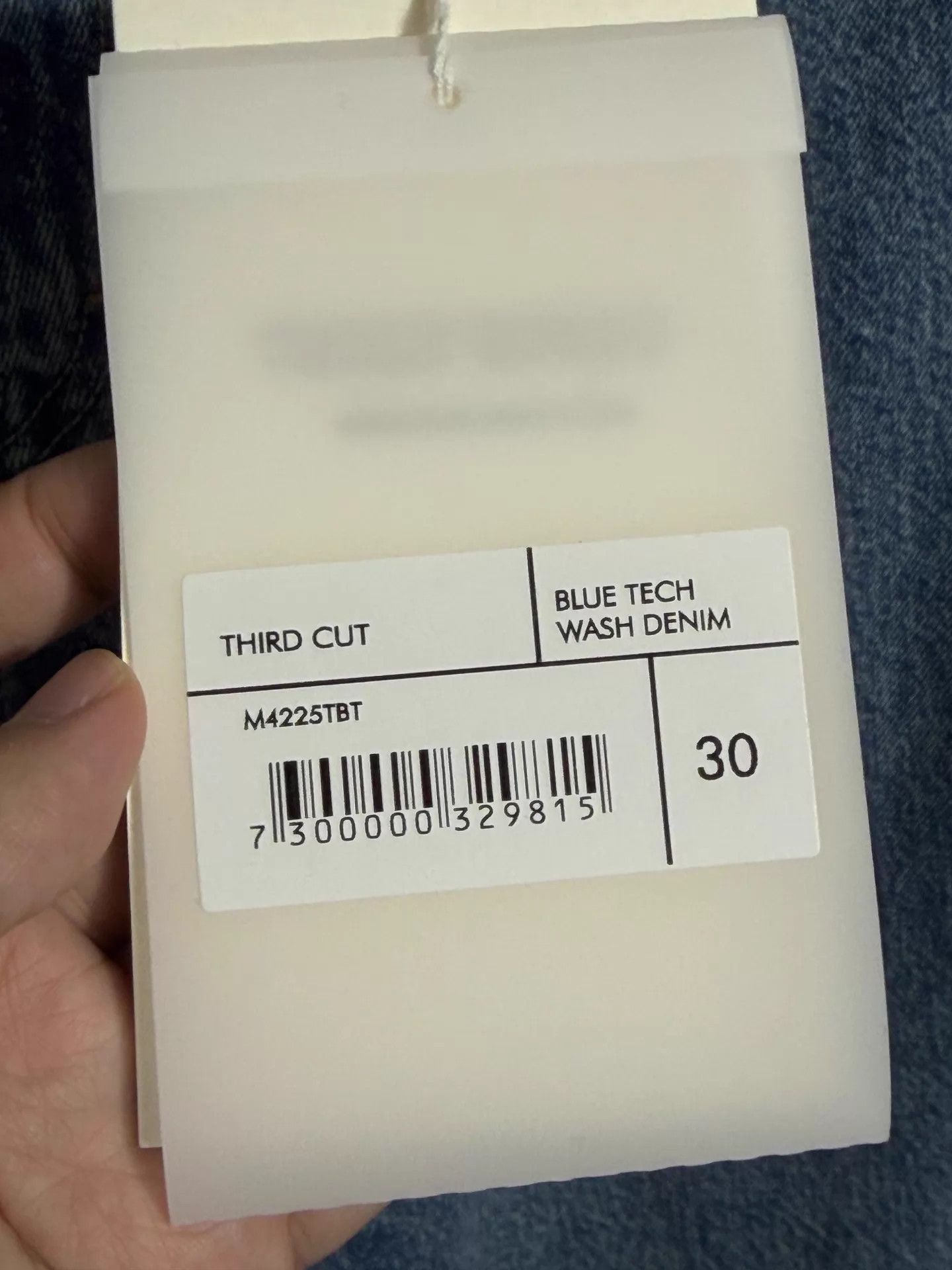 Our Legacy Blue Denim Jeans Size 30 Size US 26 / EU 42 - 8 Thumbnail