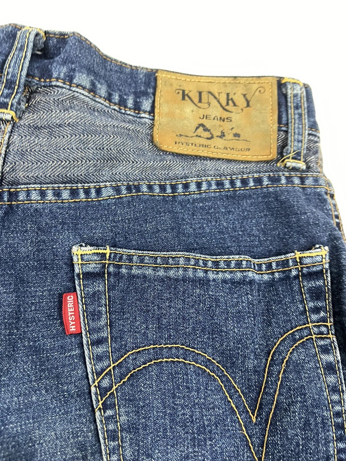 Hysteric Glamour × Japanese Brand × Vintage Hysteric Glamour Hagi Flared Denim Size S Size US 28 / EU 44 - 6 Thumbnail