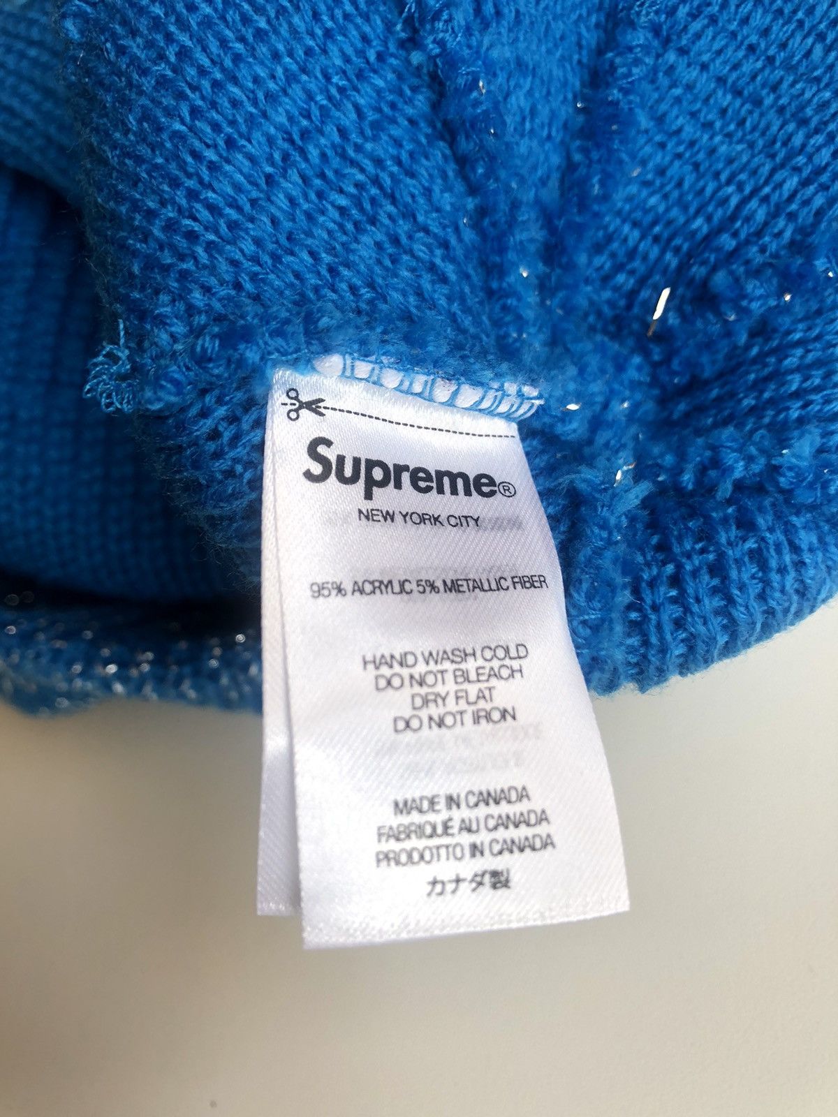 Supreme Supreme DEFECT Lurex Balavlava FW22 Size ONE SIZE - 6 Thumbnail