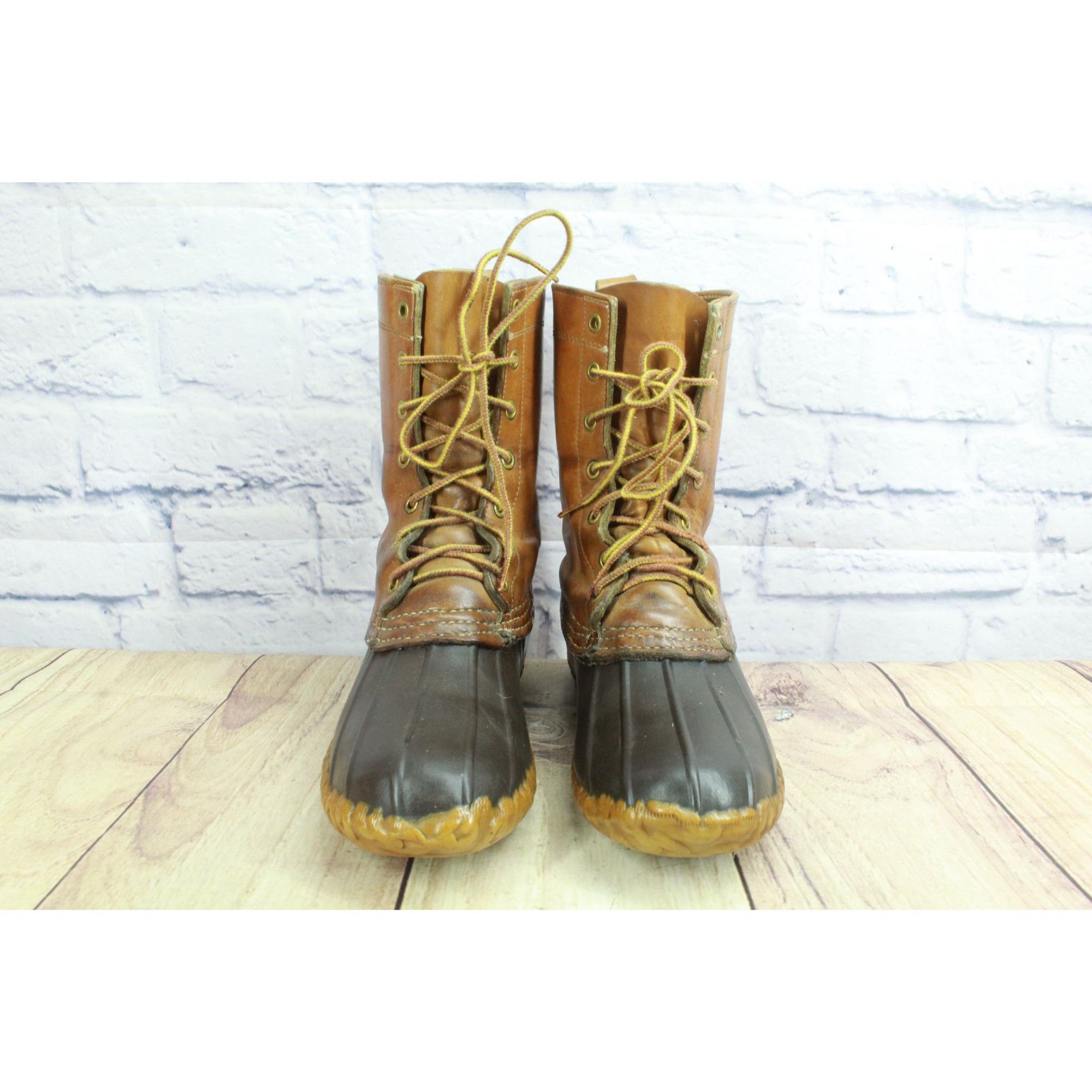 L.L. Bean Vintage LL Bean Women’s Unlined Maine Hunting Duck Boots Size US 8 / IT 38 - 4 Thumbnail