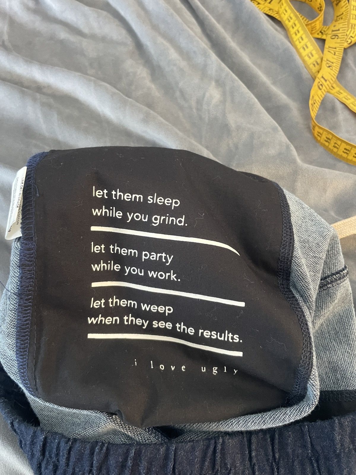 I Love Ugly Hi Stranger Denim Joggers Size US 30 / EU 46 - 10 Thumbnail