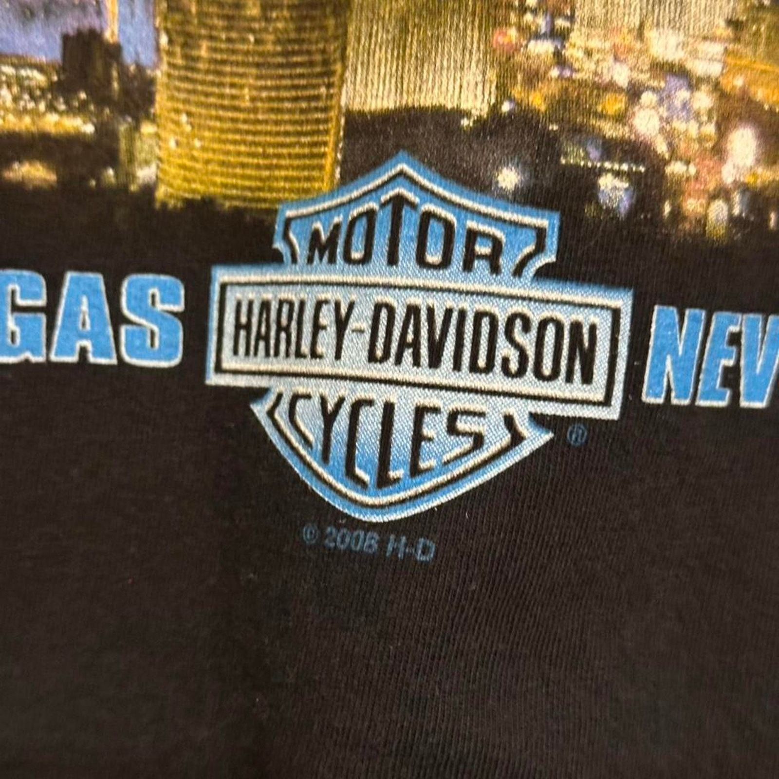 Harley Davidson Y2K Harley Davidson Ligthing Thunder Eagle T-shirt Size US XL / EU 56 / 4 - 5 Thumbnail