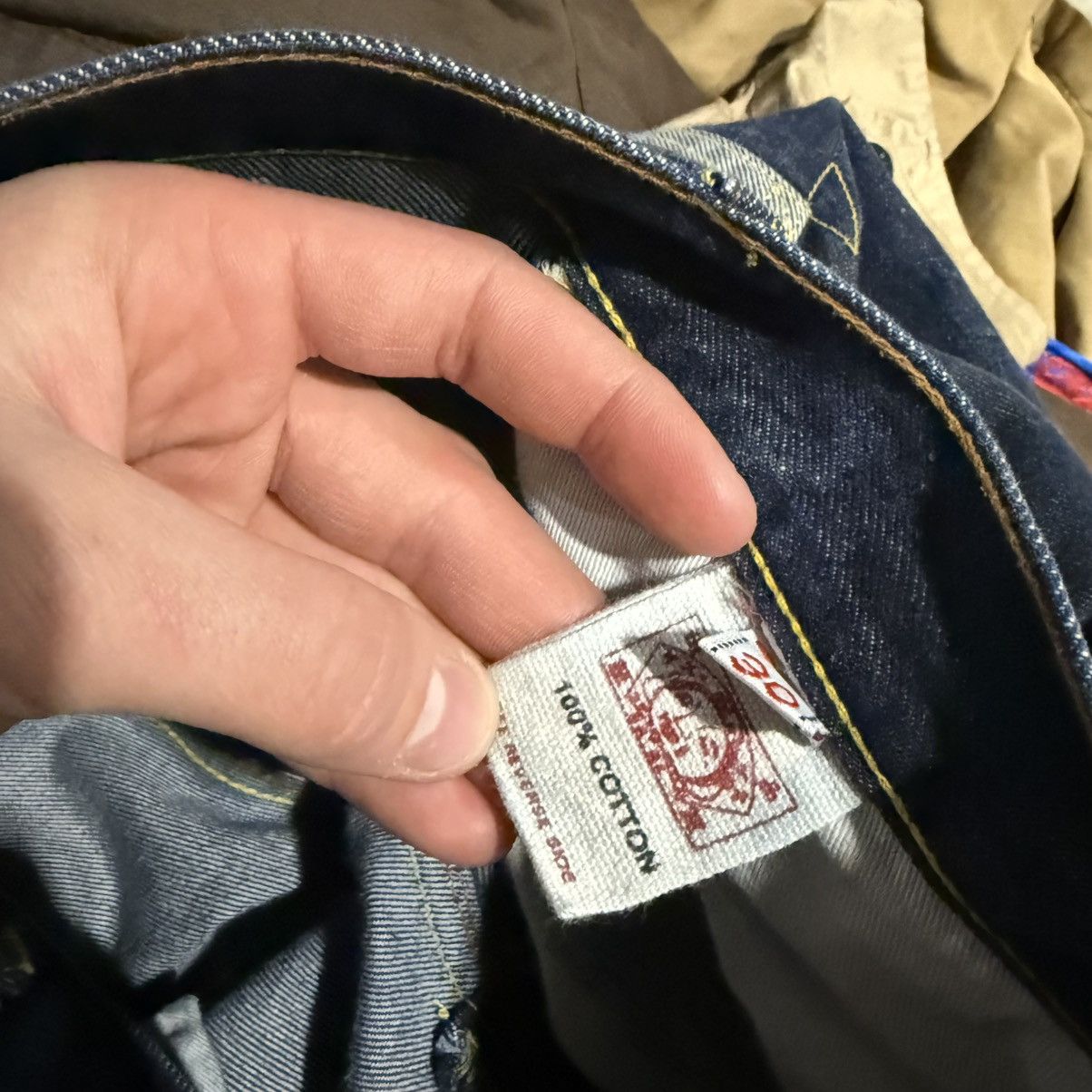 Japanese Brand Vintage Japanese Brand Evisu Jeans Size US 30 / EU 46 - 7 Thumbnail