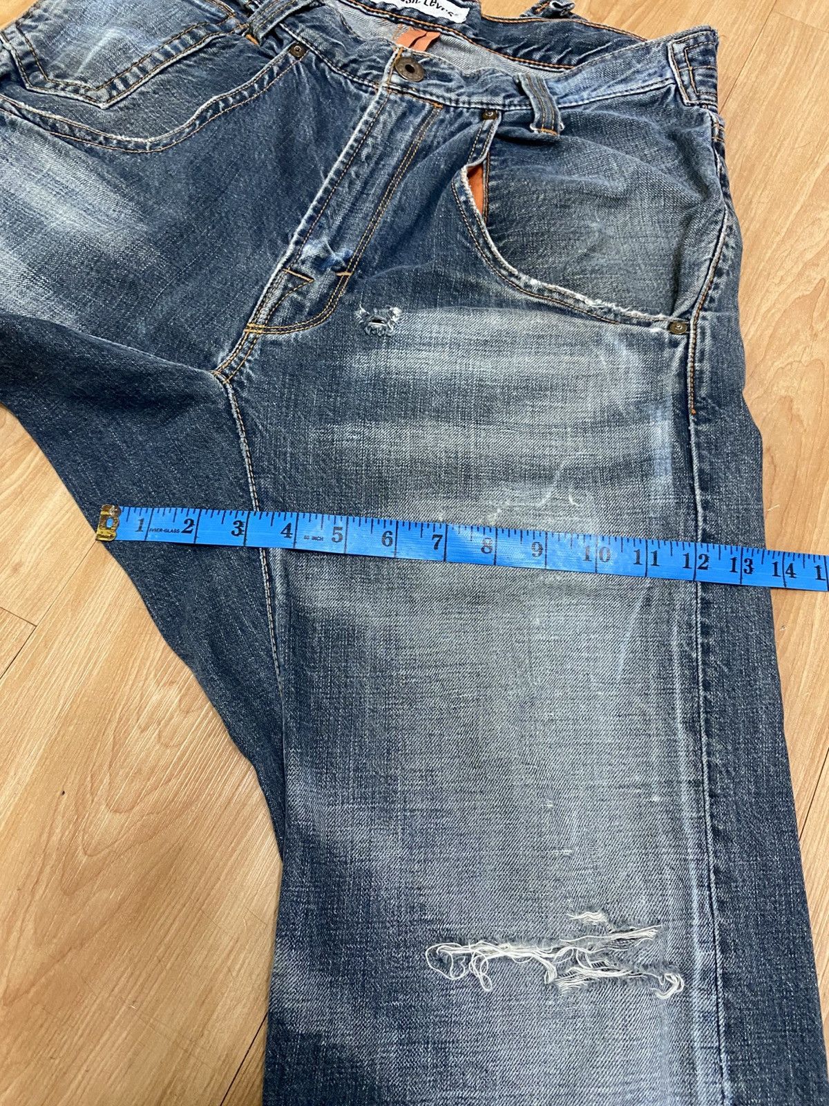 Levi's Distressed denim levis 509 very rare Size US 32 / EU 48 - 16 Thumbnail