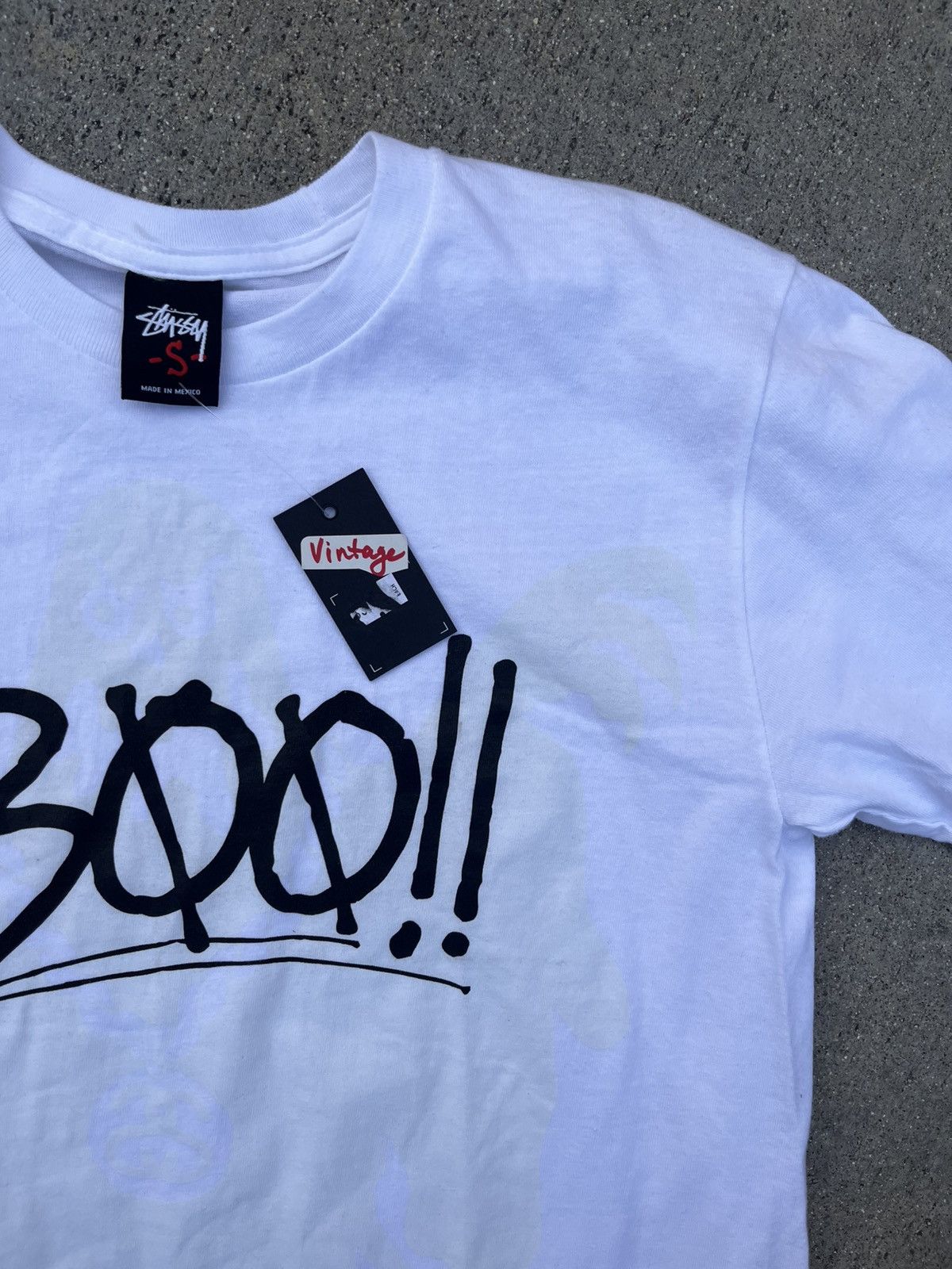Stussy × Vintage Stussy Boo Halloween Exclusive Vintage Rare Tee Size US S / EU 44-46 / 1 - 5 Thumbnail