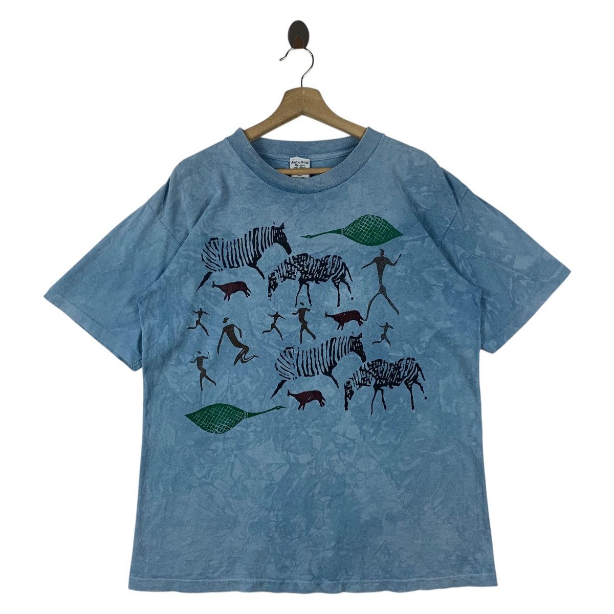 Habitat × Vintage Vintage 90s HABITAT printed tee Size US L / EU 52-54 / 3 - 1 Thumbnail