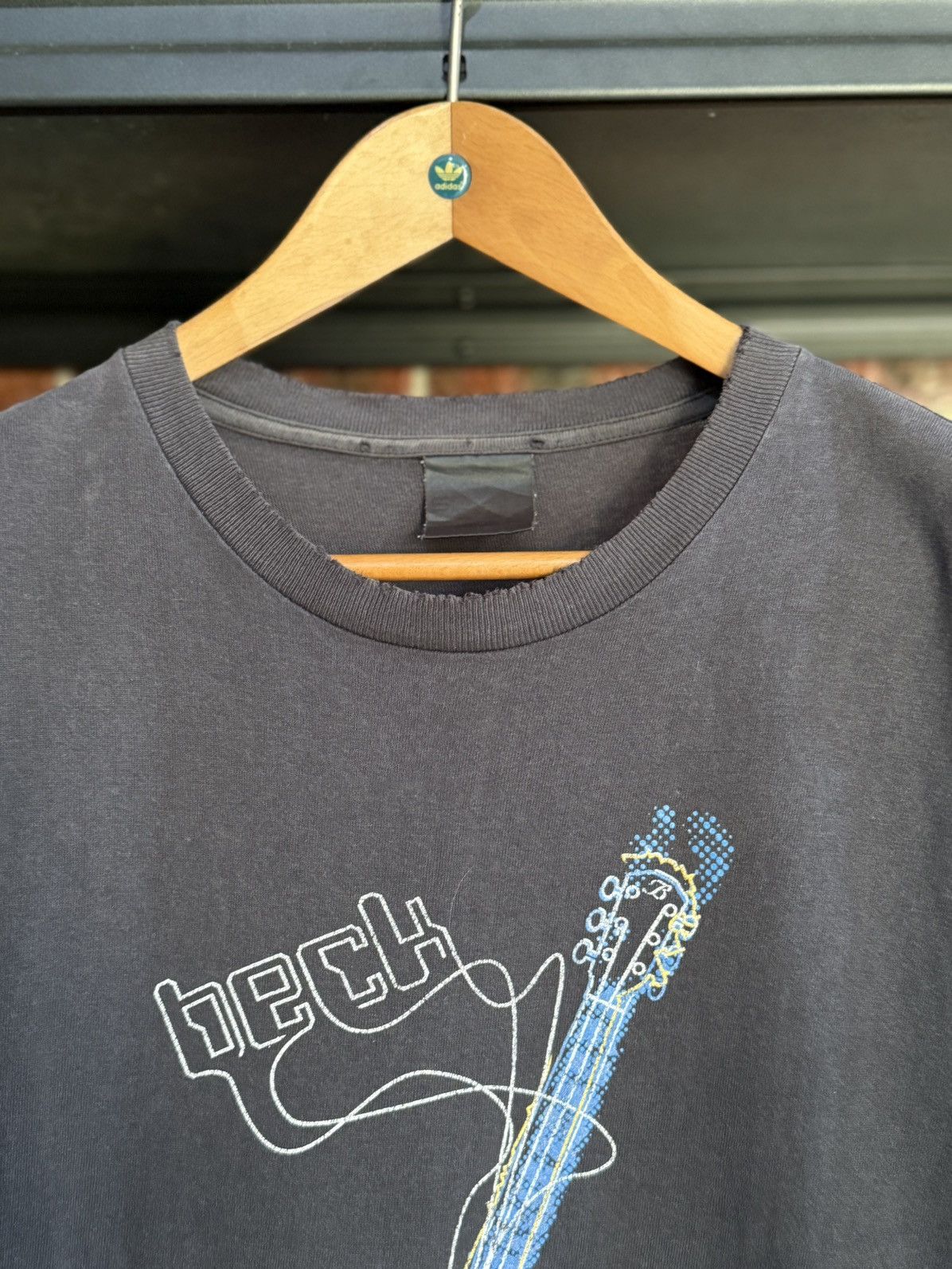 Band Tees × Vintage Thrashed Vintage Beck Band Promo Sun Faded Tee Size US L / EU 52-54 / 3 - 2 Thumbnail