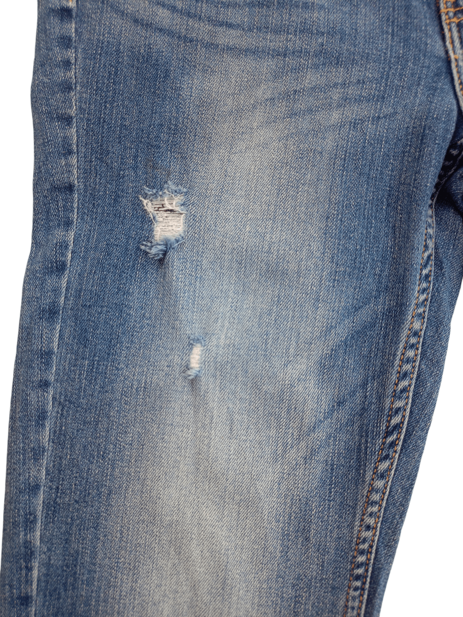 Banana Republic BANANA REPUBLIC Slim Fit Distressed Streetwear Jeans Size 26" / US 2 / IT 38 - 8 Thumbnail