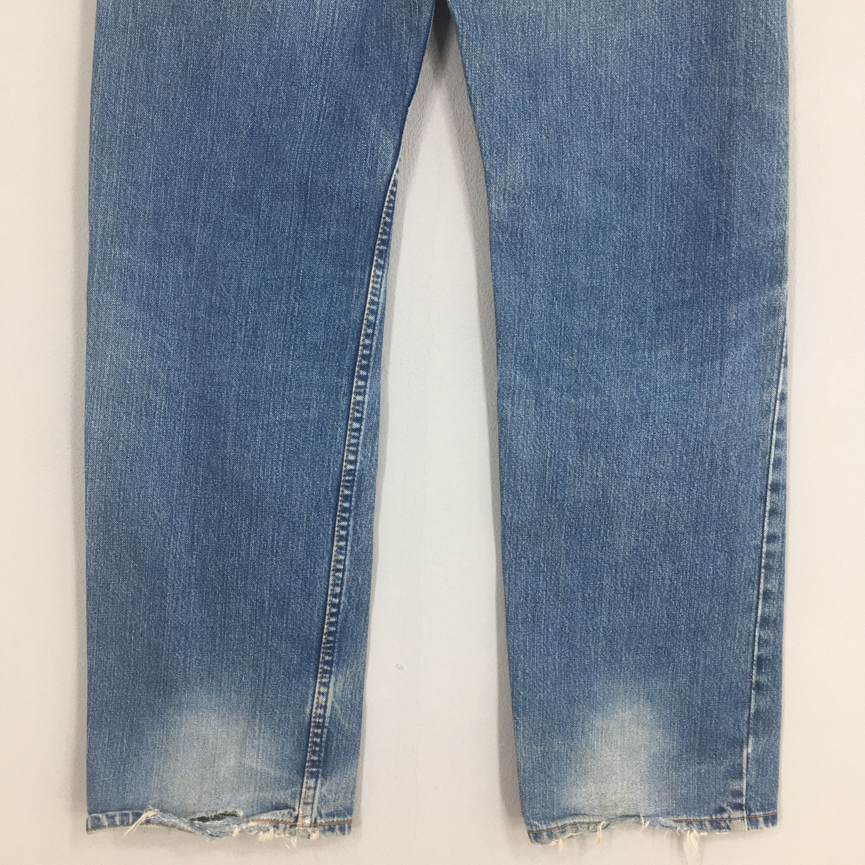 Levi's Size 30x33 Vintage 90s Levi's 512 Stonewash Blue Jeans S1978 Size US 30 / EU 46 - 11 Thumbnail