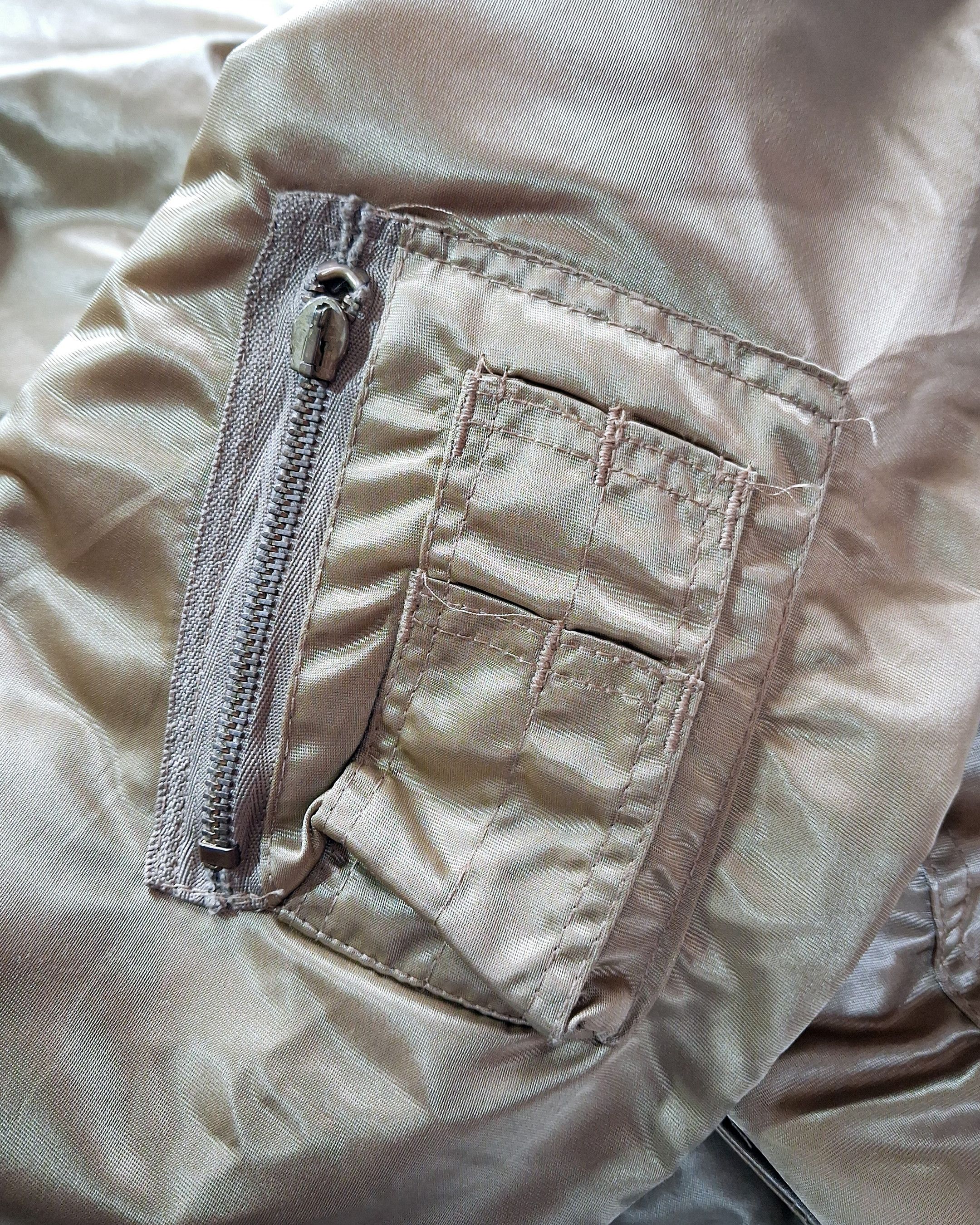 Vintage CORINTH MFG CO MA-1 MILITARY UNIFORM BOMBER JACKET Size US L / EU 52-54 / 3 - 3 Thumbnail