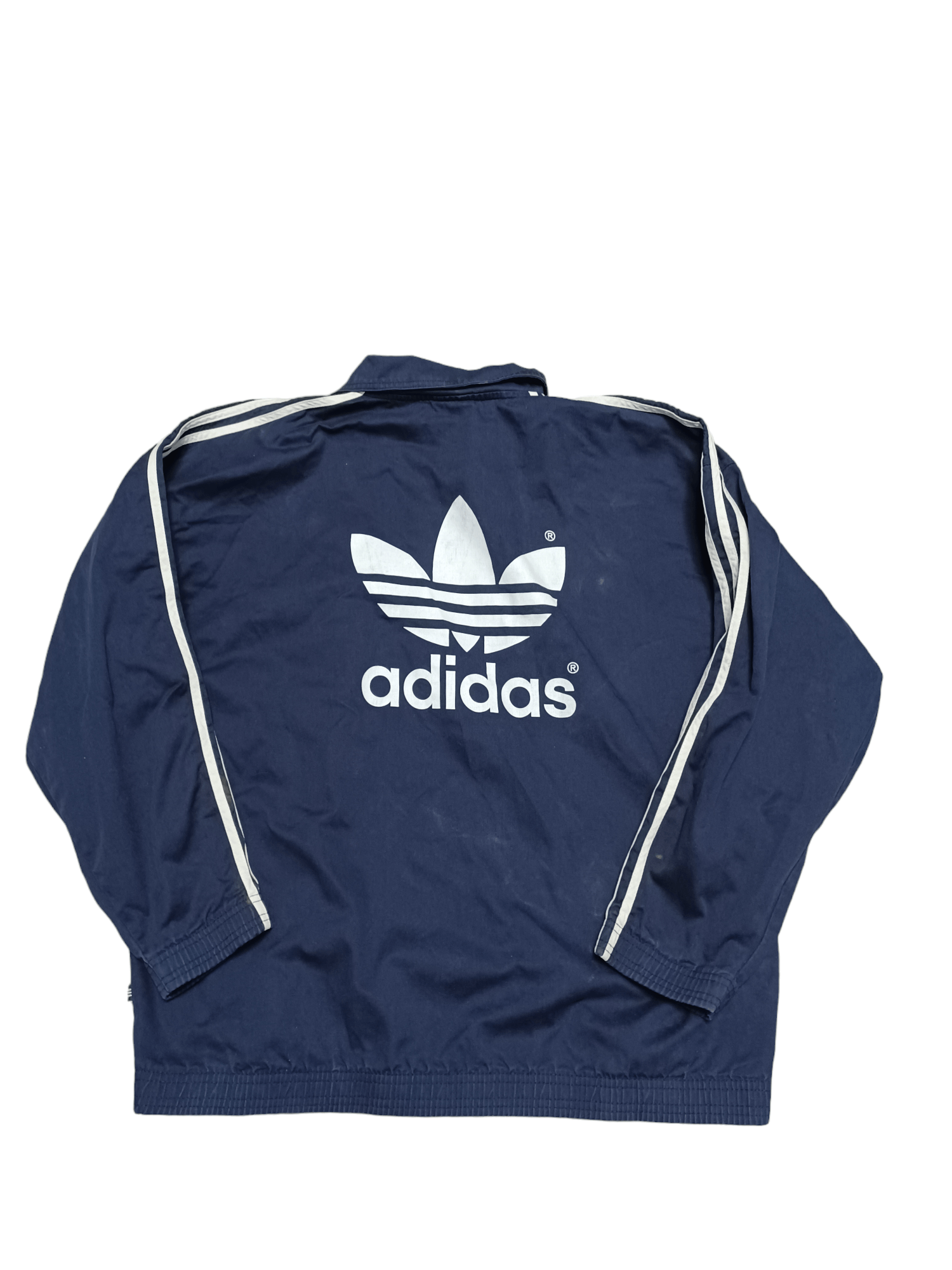 Adidas V-NECK BIGLOGO ADIDAS 90S VINTAGE OVERSIZE SWEATSHIRT Size US L / EU 52-54 / 3 - 2 Thumbnail
