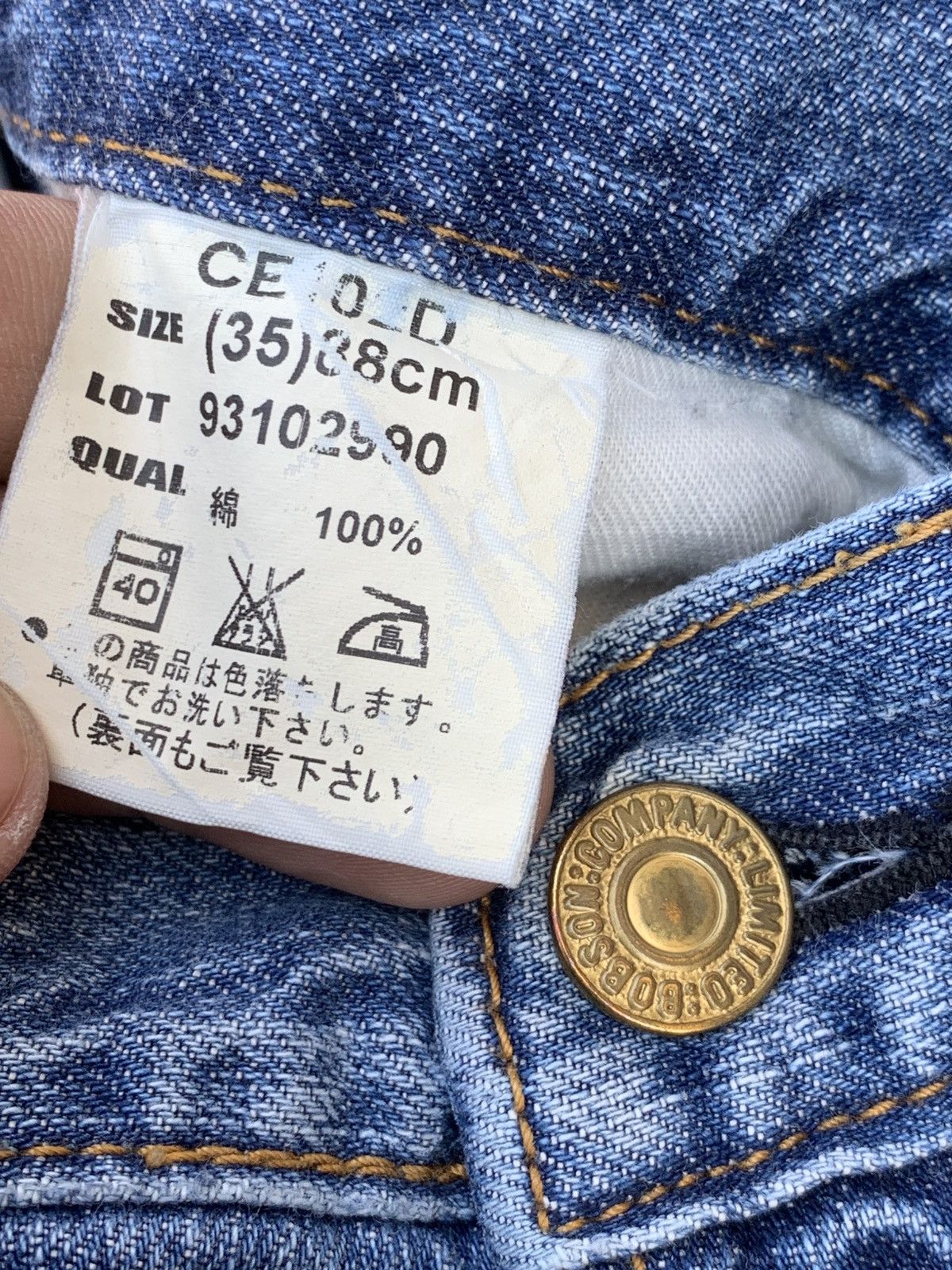 Japanese Brand BOBSON CRACK EVO SATISFACTION.(32) Size US 34 / EU 50 - 6 Thumbnail