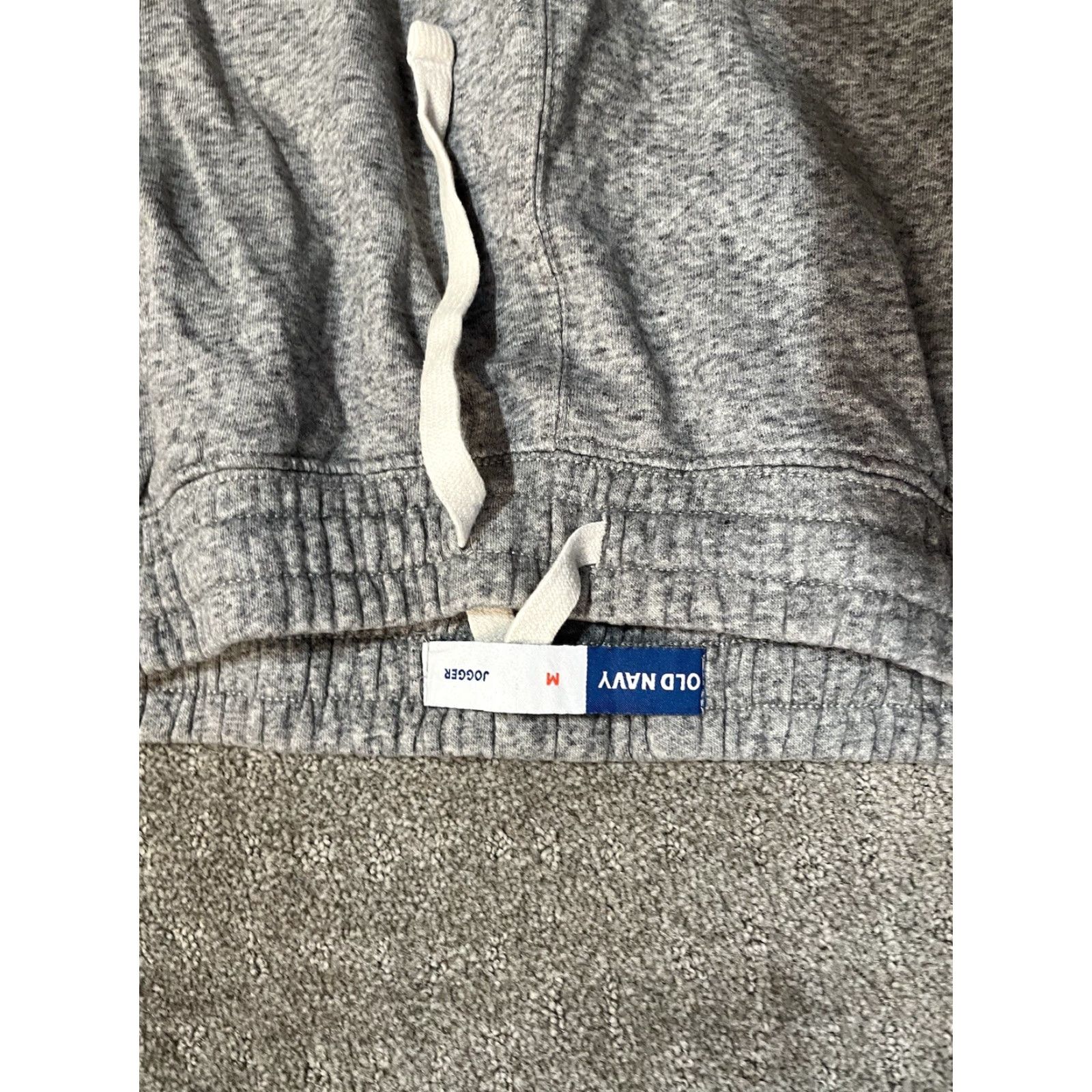 Old Navy Old Navy Mens Joggers Size M Gray Drawstring Sweatpants Casual Athleisure Size US 31 - 5 Thumbnail