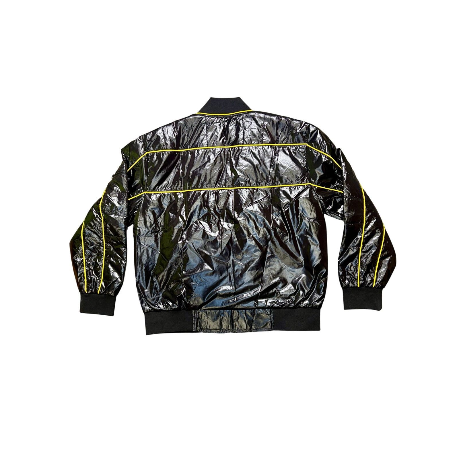 Other NWT Men's Sz L Black/Yellow Nylon Jacket by The Car Company Size US L / EU 52-54 / 3 - 1 Thumbnail