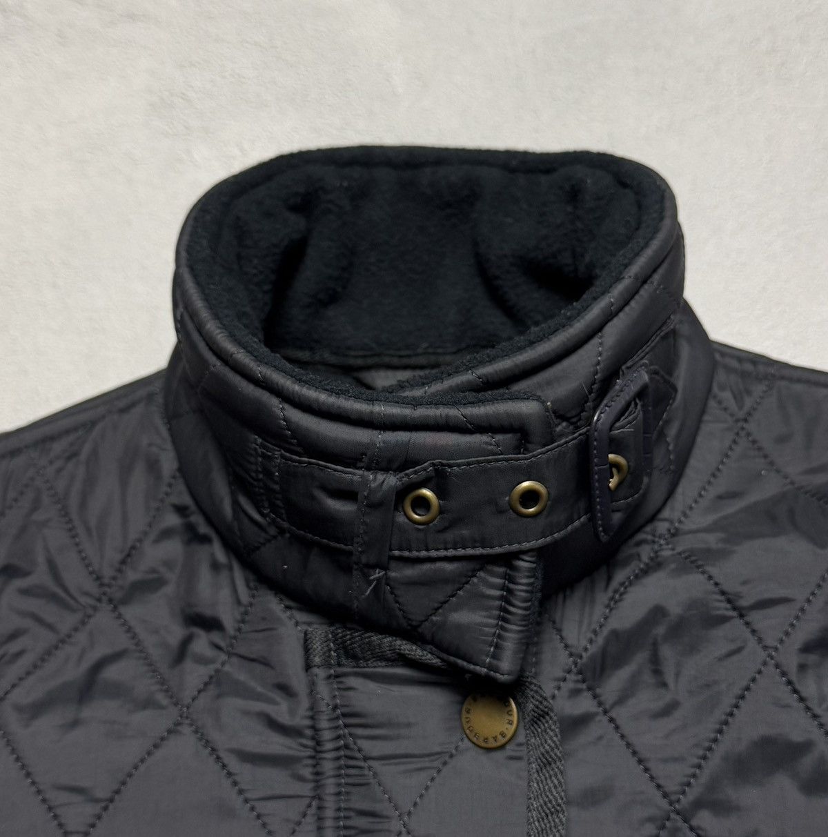 Barbour Barbour International Polarquilt Quilted Jacket Biker Size S / US 4 / IT 40 - 7 Thumbnail