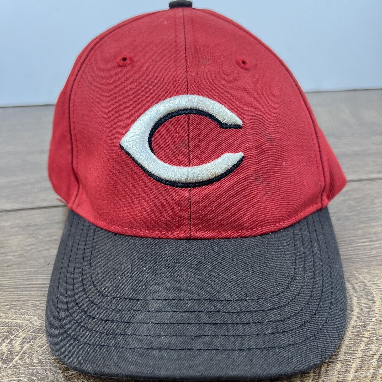 Other Cincinnati Reds Hat Twins Enterprise Red Hat Adjustable Yout Size ONE SIZE - 1 Thumbnail