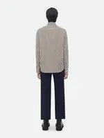 Bottega Veneta o1n1vont1224 Striped Cotton Shirt in Multicolor Size US S / EU 44-46 / 1 - 3 Thumbnail
