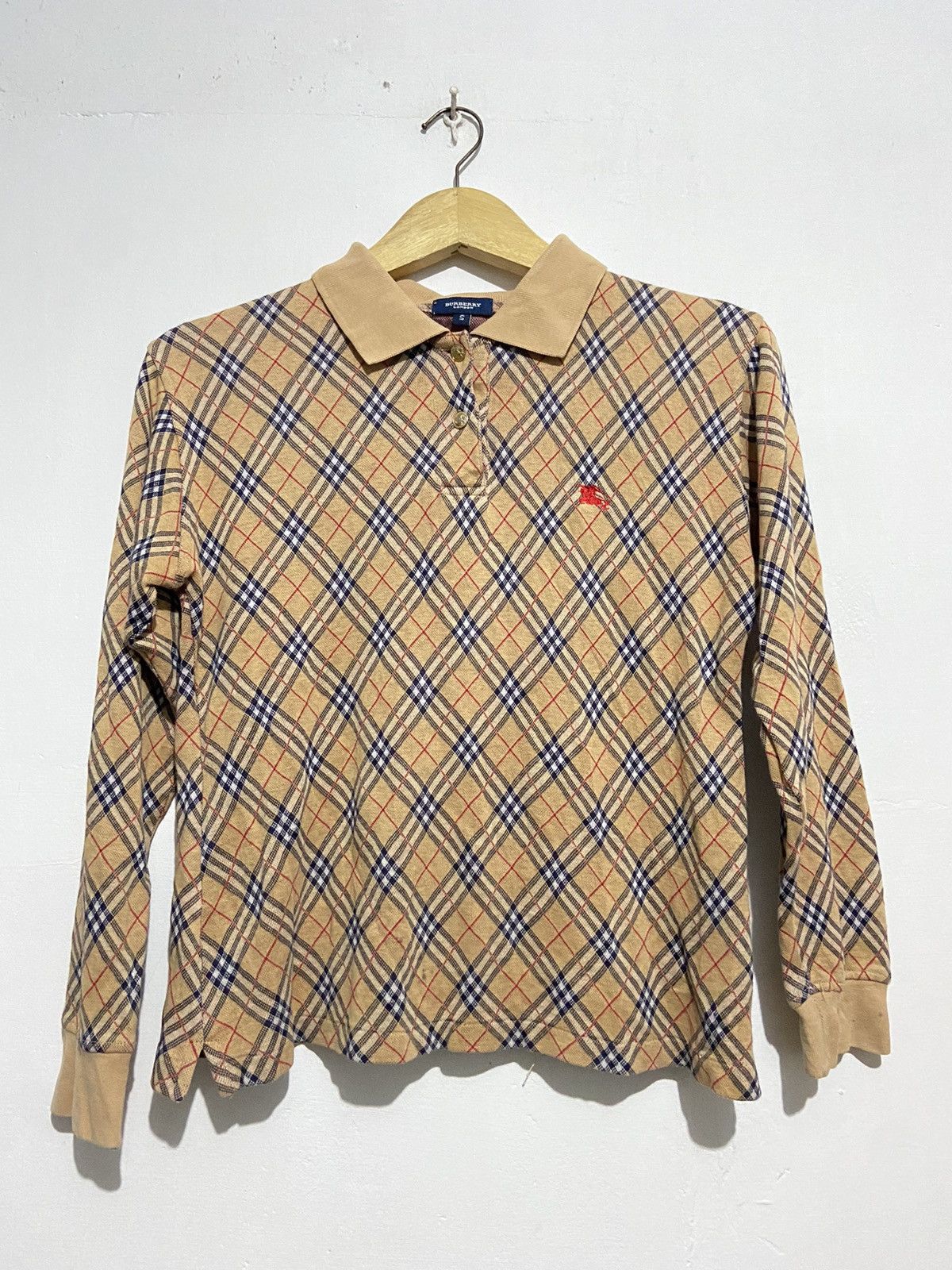 Vintage 2000s Burberry Nova Check Hat