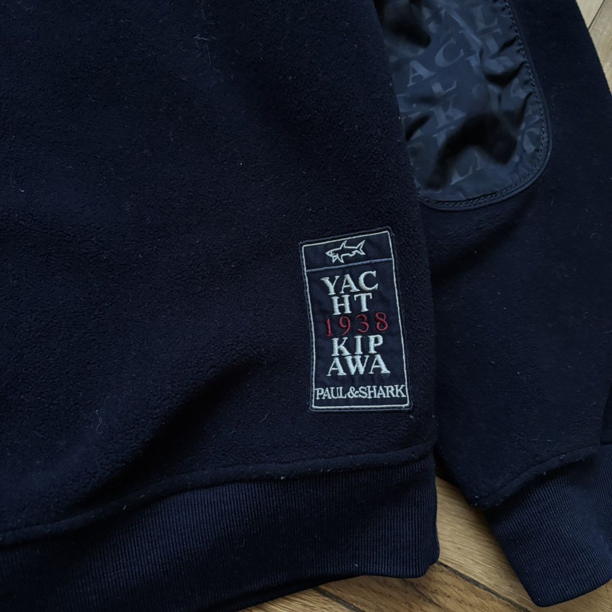 Le Grande Bleu (L.G.B.) × Paul & Shark Rare Vintage Paul & Shark Kipawa Fleece Jacket RiRi Size US L / EU 52-54 / 3 - 9 Thumbnail