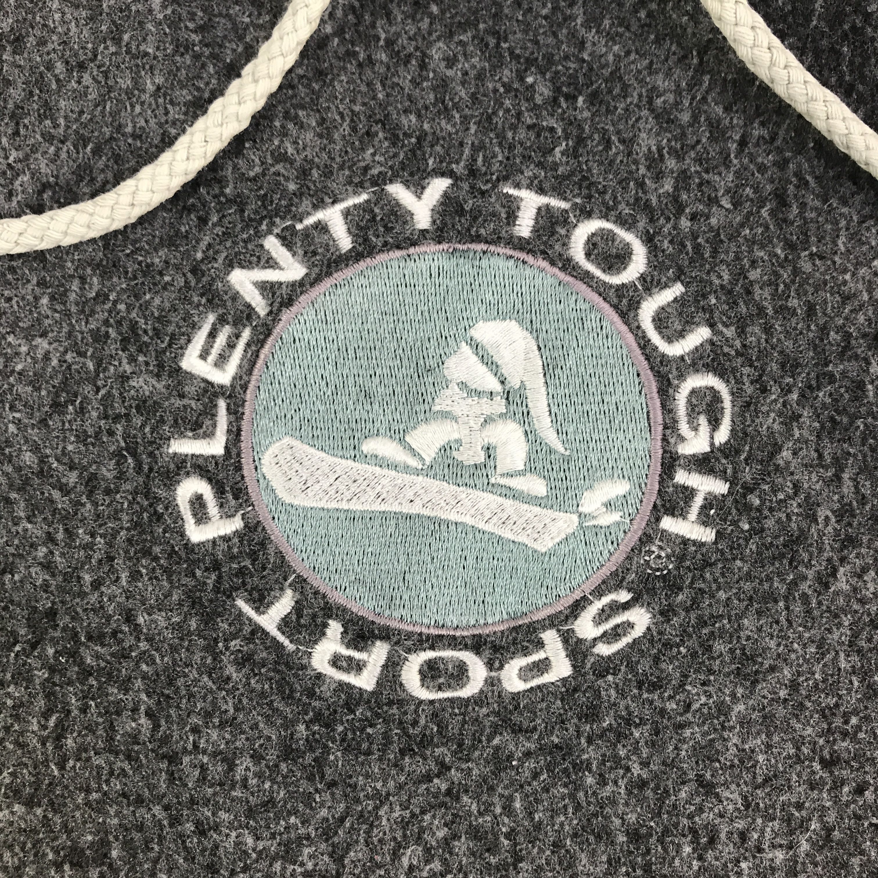 Japanese Brand Vintage Plenty Tough Sport fleece hoodie Sweatshirt K121B23 Size US L / EU 52-54 / 3 - 11 Thumbnail