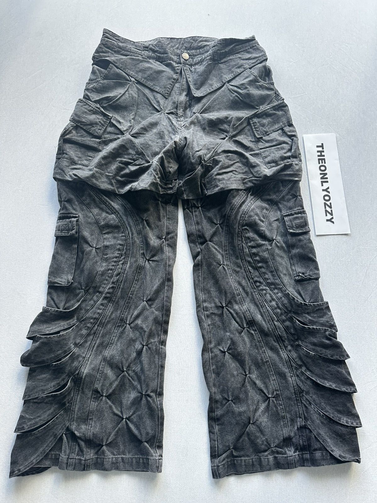badson.us | AUTUMN 'OVERGROWTH' DENIM PANTS | Instagram
