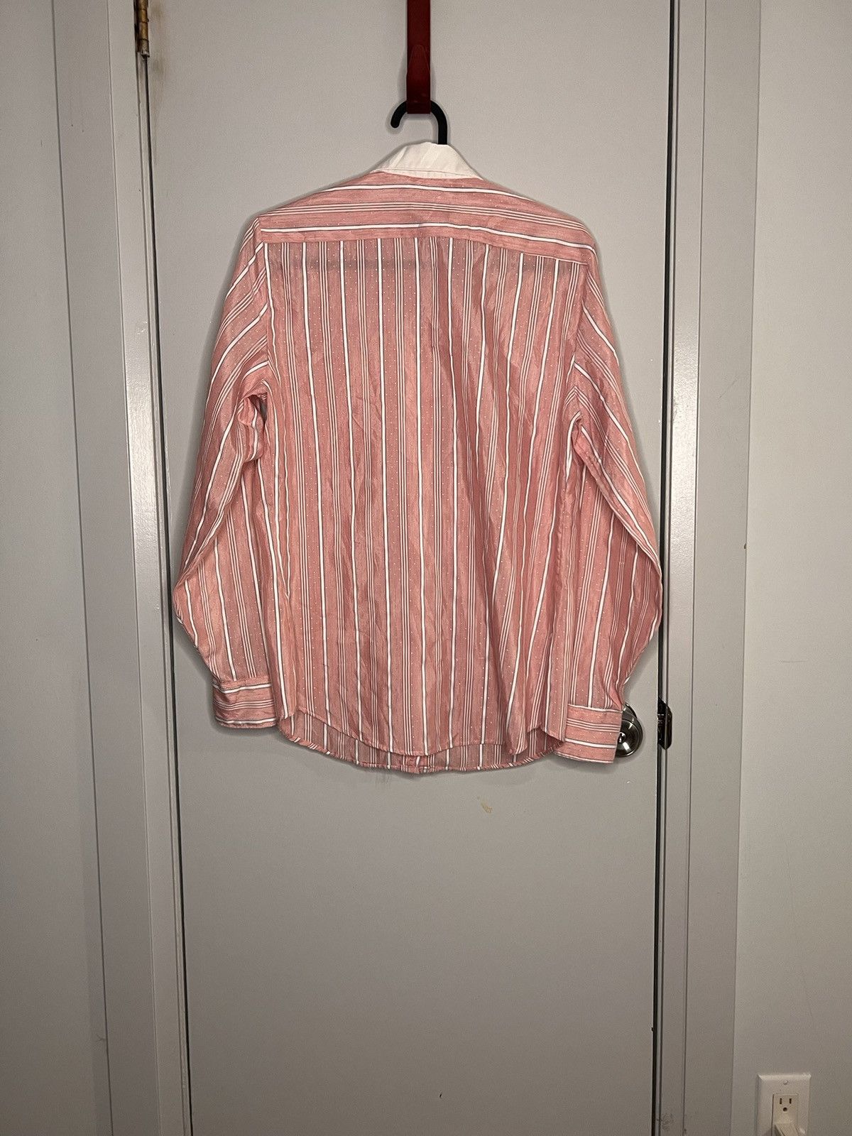 Vintage Pink button up dress shirt Size S / US 4 / IT 40 - 2 Thumbnail