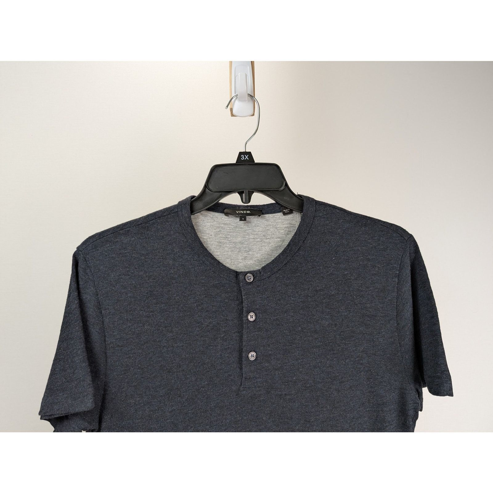 Vince o1rshd1 CC20 Henley T-Shirt in Blue Size US S / EU 44-46 / 1 - 2 Thumbnail