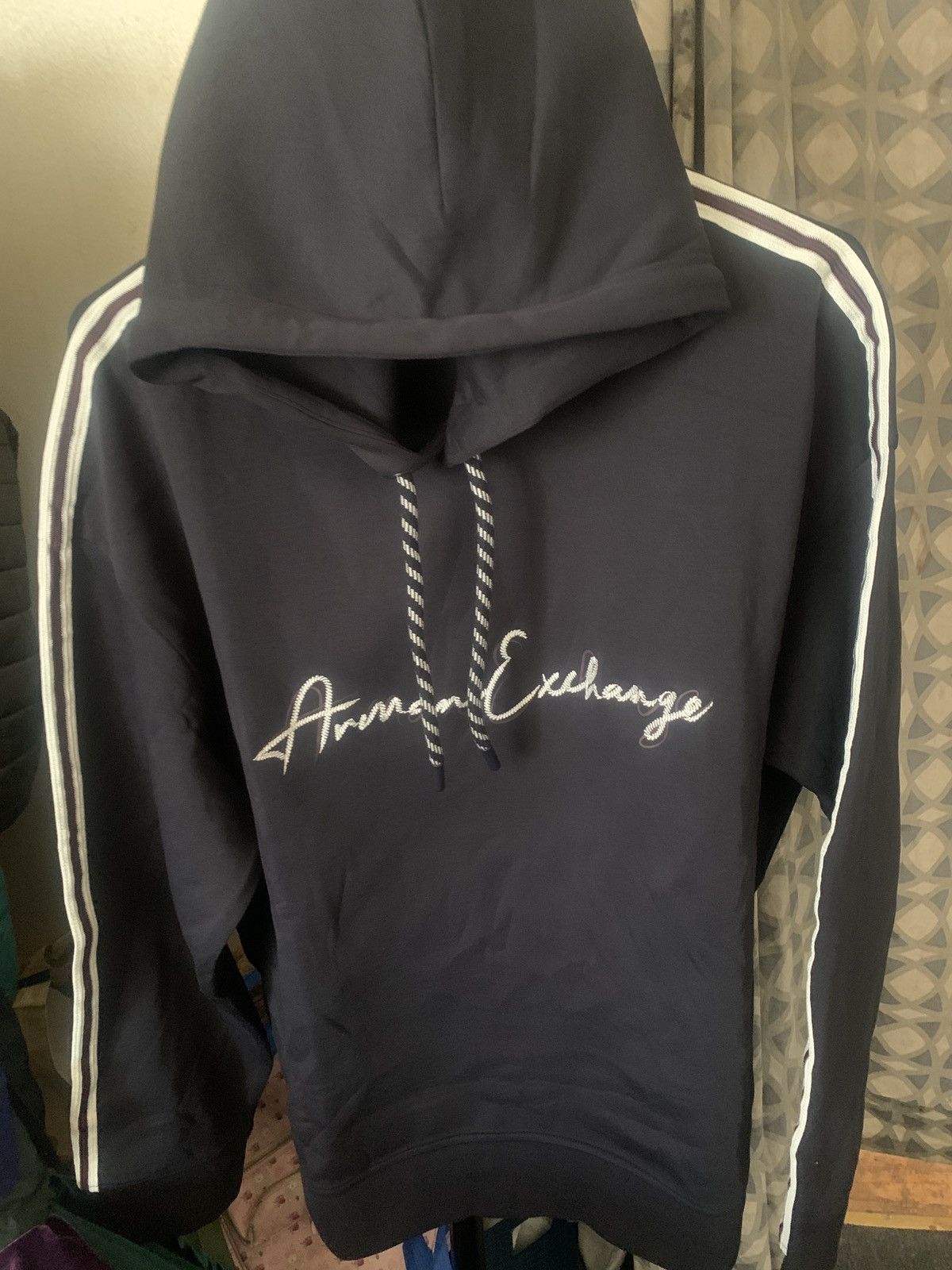 Armani Exchange Armani Exchange navy hoodie Size US L / EU 52-54 / 3 - 1 Thumbnail