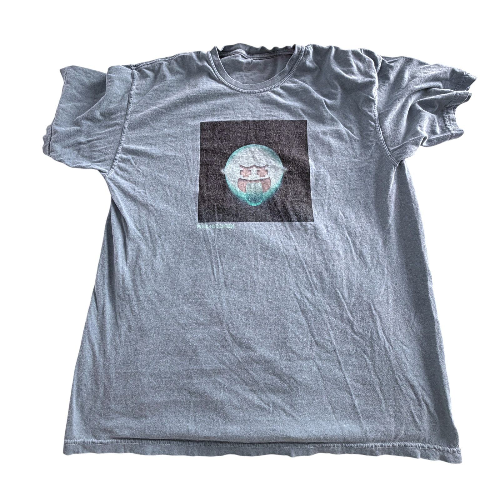 Pink Dolphin Pink Dolphin Blue Gray Ghost Glow Tongue Graphic T-Shirt XL Size US XL / EU 56 / 4 - 1 Thumbnail