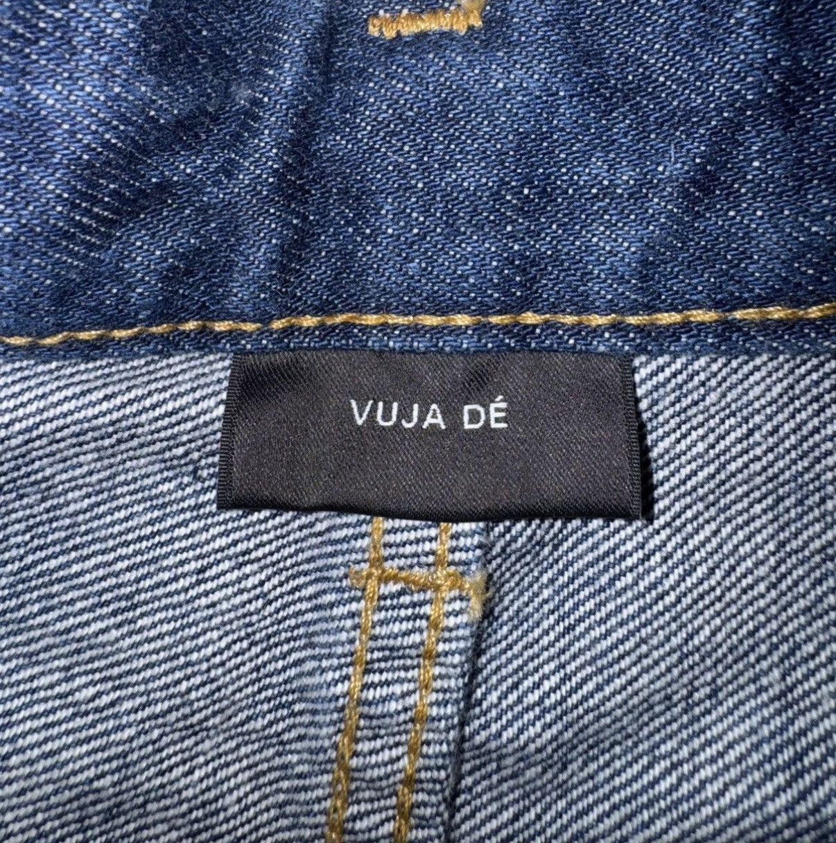 Vuja De Wes Relaxed Selvaged Jeans in Indigo Blue Size US 31 - 4 Thumbnail