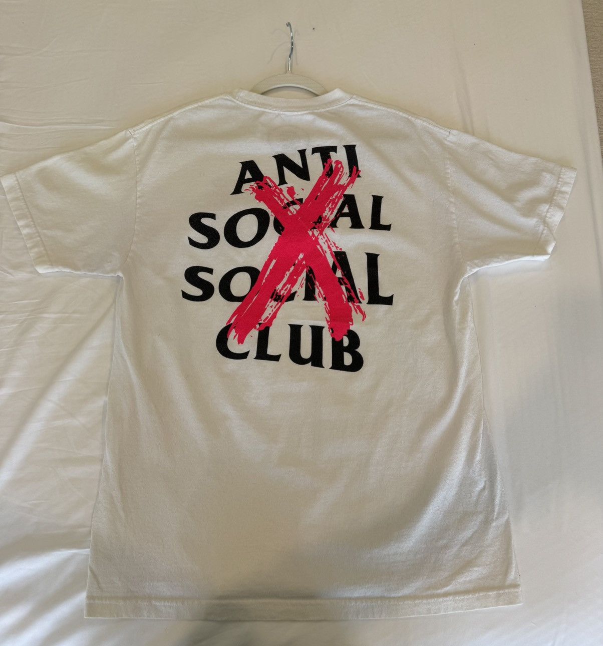Anti Social Social Club Anti Social Social Club Cross Logo Tee Size US M / EU 48-50 / 2 - 2 Thumbnail