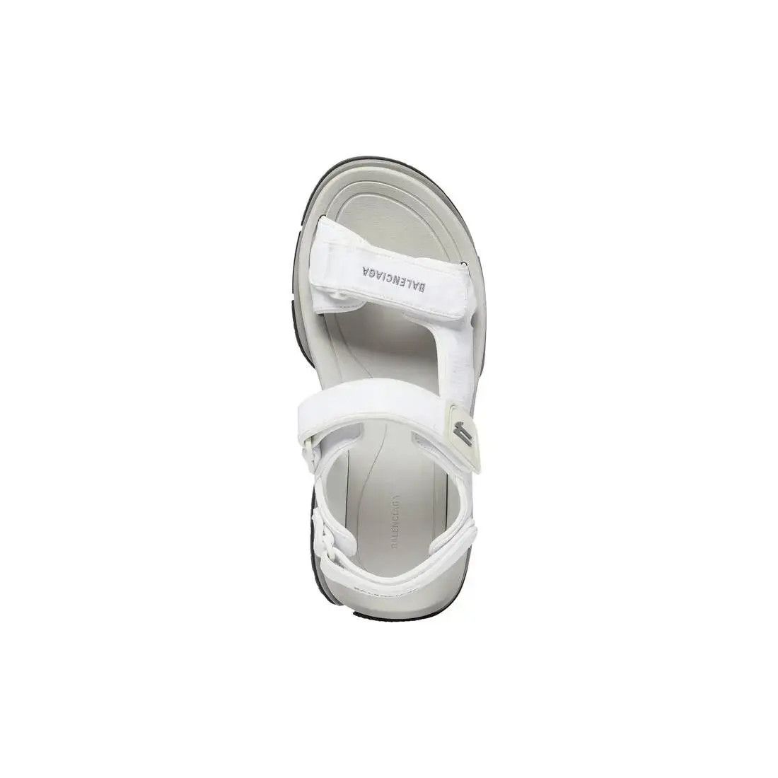 Balenciaga o1srvl11e0625 Tourist Sandals in White Size US 5 / IT 35 - 6 Thumbnail