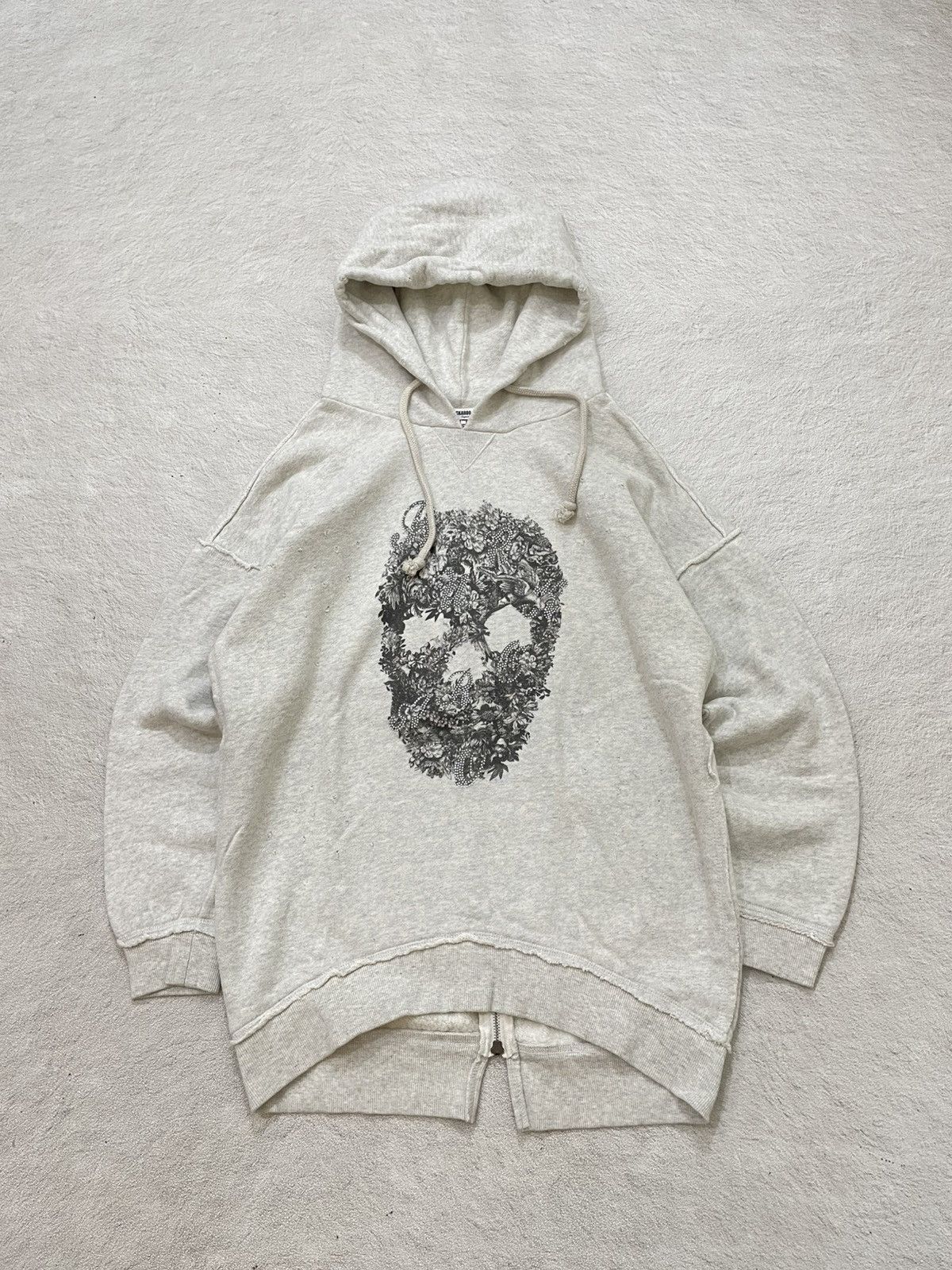 If Six Was Nine 2000s Hysteric skull floral graphic Double zipper back Ifsix Size US L / EU 52-54 / 3 - 1 Thumbnail