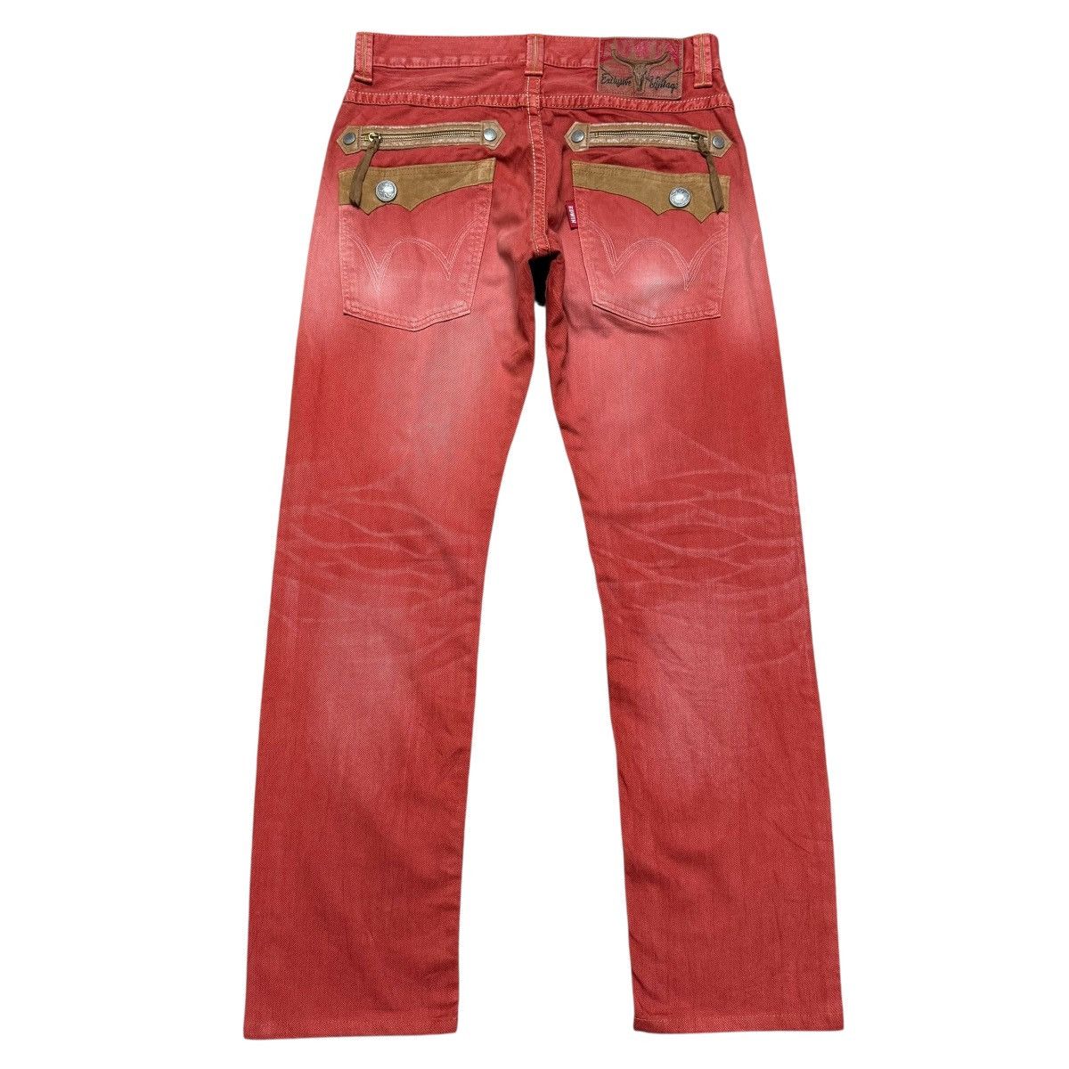 Vintage Edwin 483XVS Red Denim Jeans
