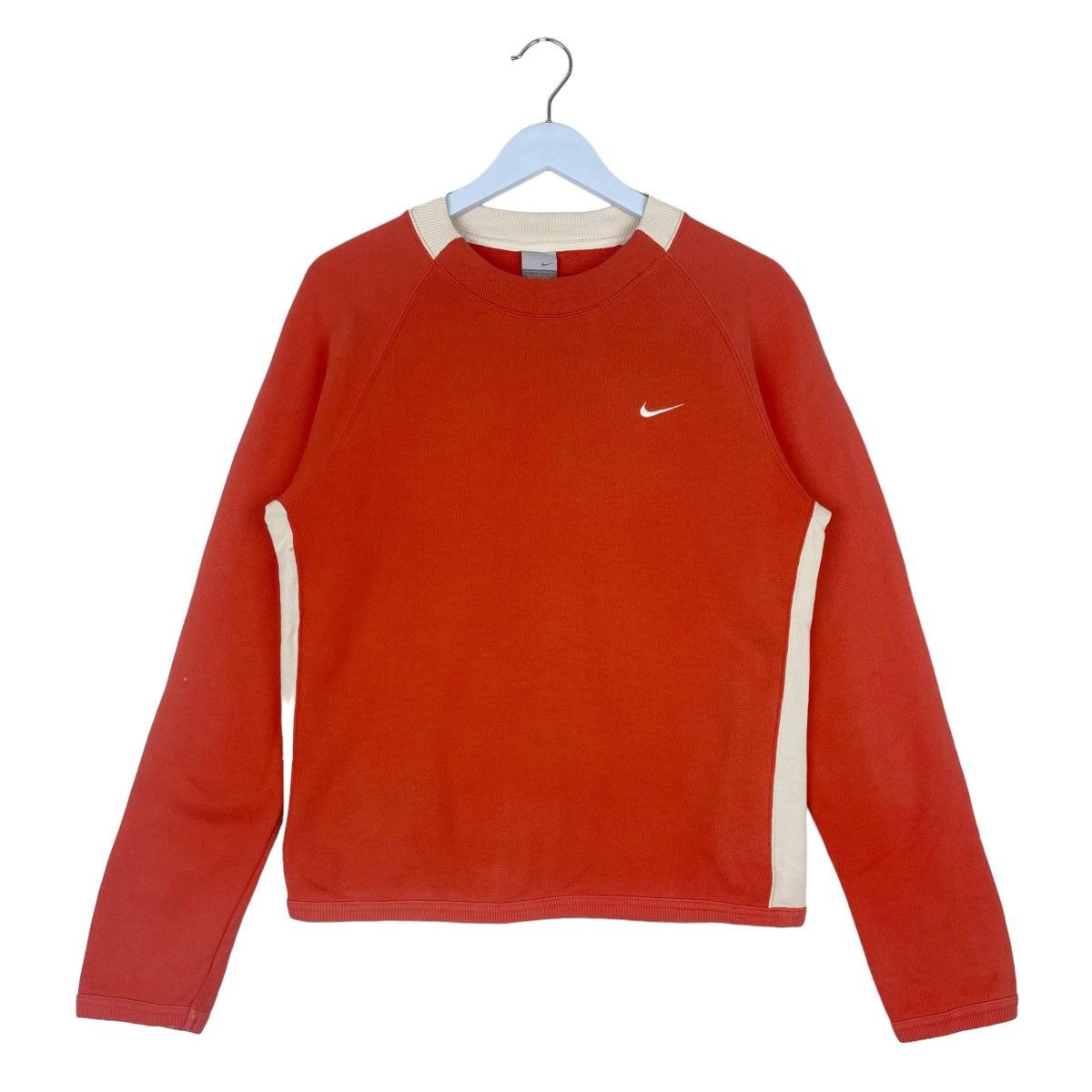 Nike Nike Sweatshirt Red Crewneck Pullover Jumper Size US S / EU 44-46 / 1 - 1 Thumbnail