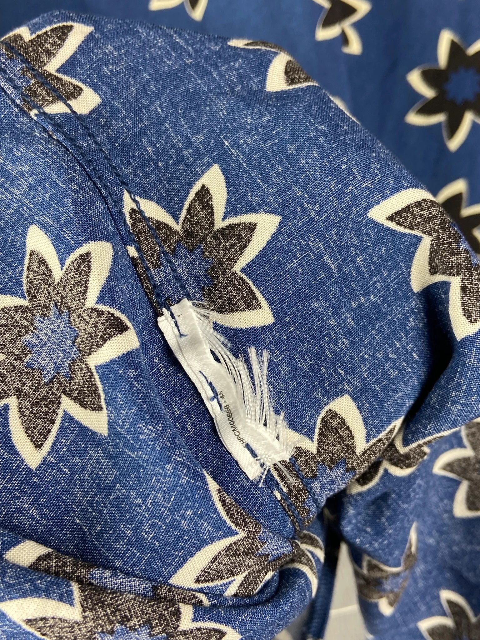 Other Sandro Paris shirt blue floral vintage retro Size US M / EU 48-50 / 2 - 6 Thumbnail