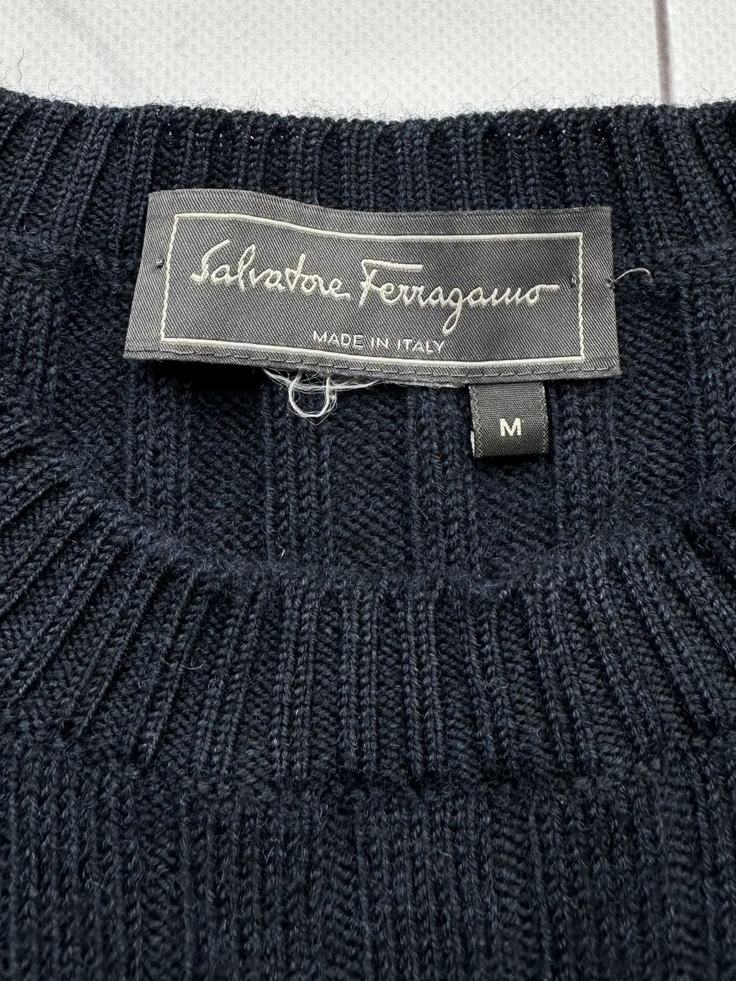 Salvatore Ferragamo Salvatore Ferragamo Vintage Wool Sweater (B290) Size US M / EU 48-50 / 2 - 5 Thumbnail