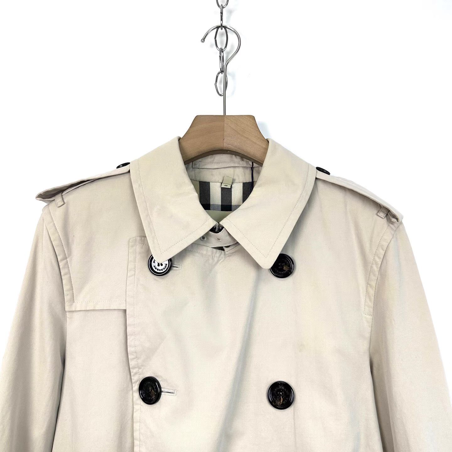 Burberry Burberry Kensington Short Double-Breasted Trench Coat K12 Size US M / EU 48-50 / 2 - 5 Thumbnail