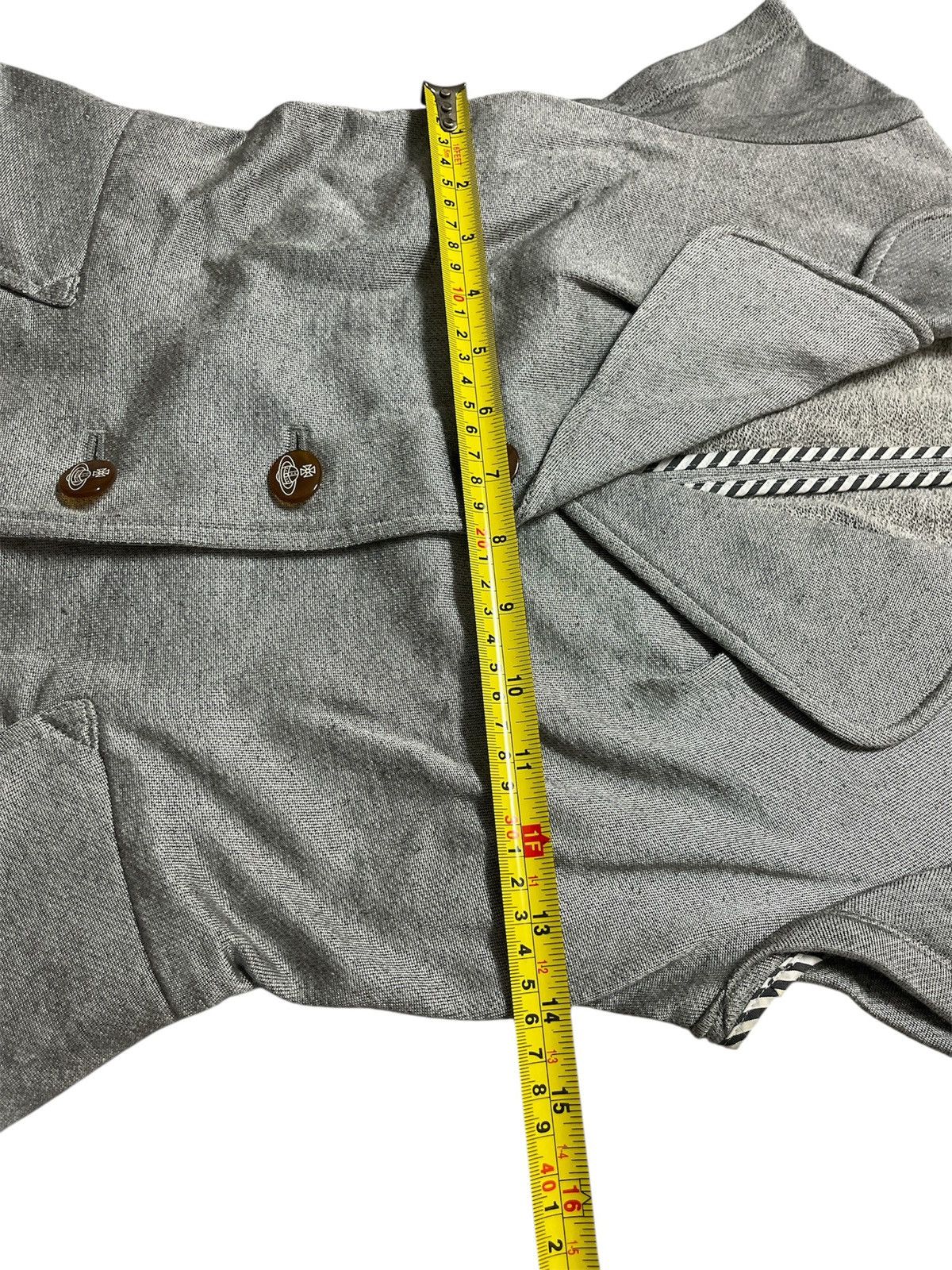 Vivienne Westwood vivienne westwood Button up Vest in Grey Size XS / US 0-2 / IT 36-38 - 11 Thumbnail