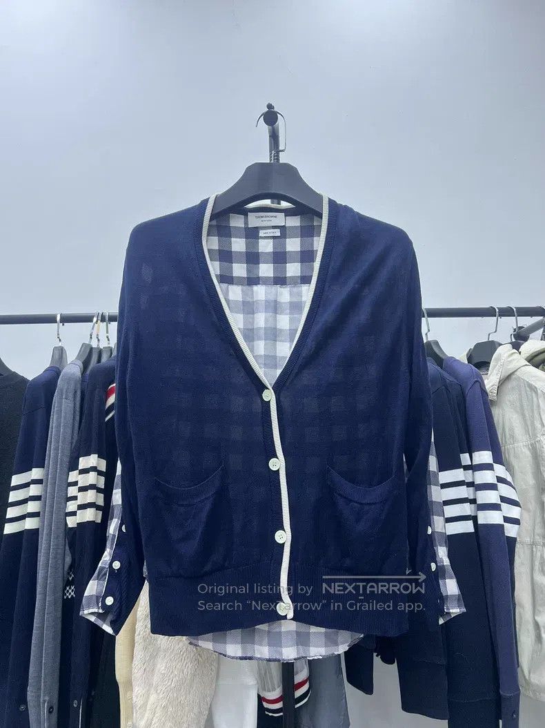 Thom Browne Thom Browne Wool Cardigan Size US XS / EU 42 / 0 - 6 Thumbnail
