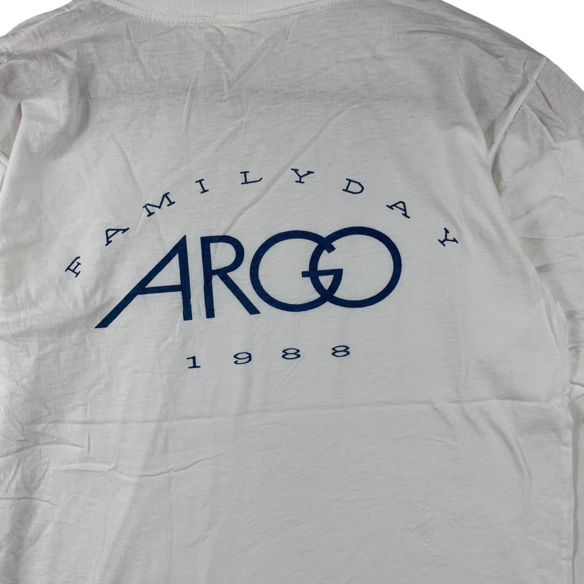 Vintage Vintage 1988 FAMILY DAY ARGO Japan Cultural Day Tee Shirt Size US M / EU 48-50 / 2 - 5 Thumbnail