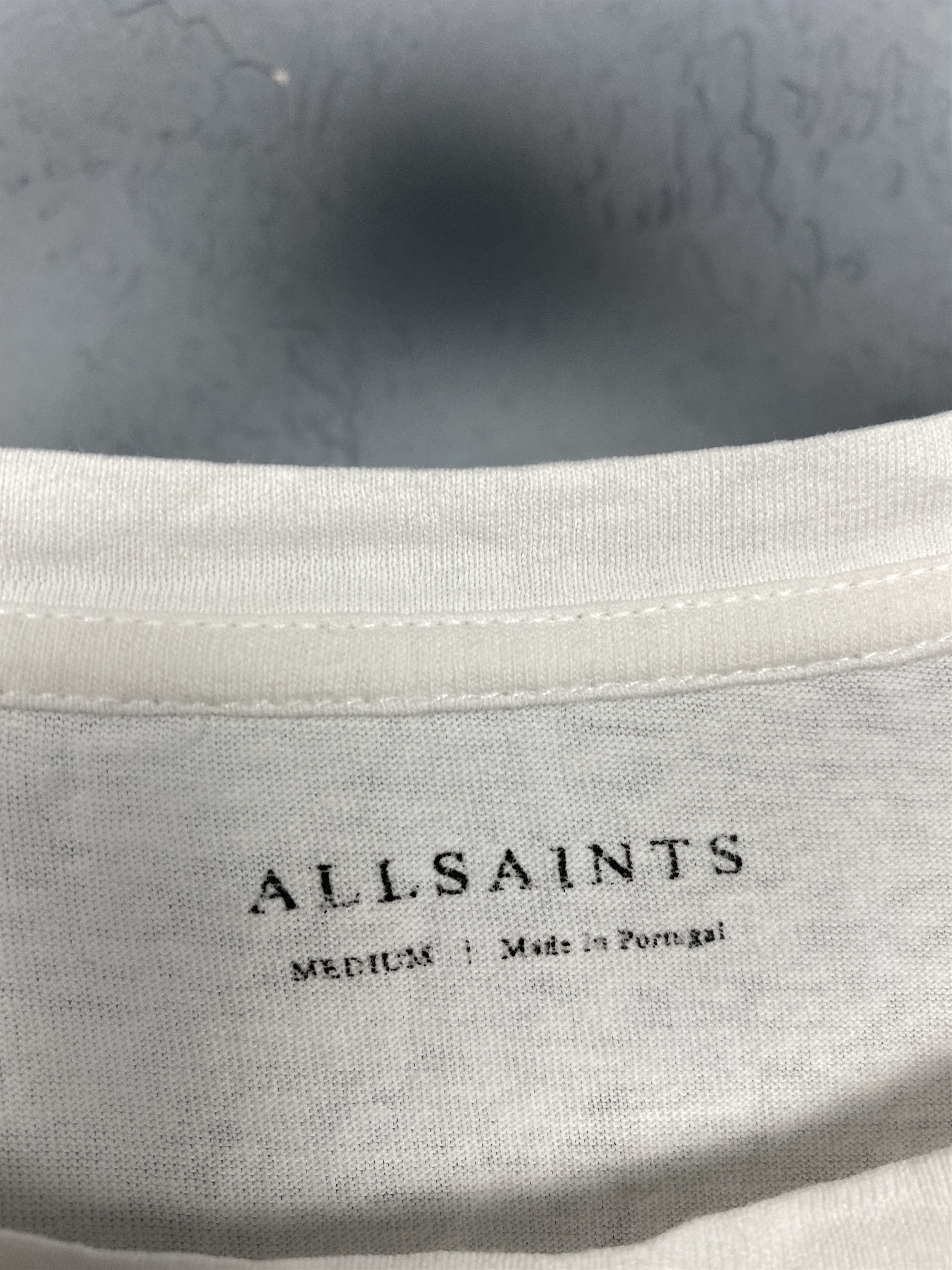 Allsaints × Vintage Allsaints Vintage Mens Floramorte Crew Neck T-Shirt Size US M / EU 48-50 / 2 - 4 Thumbnail