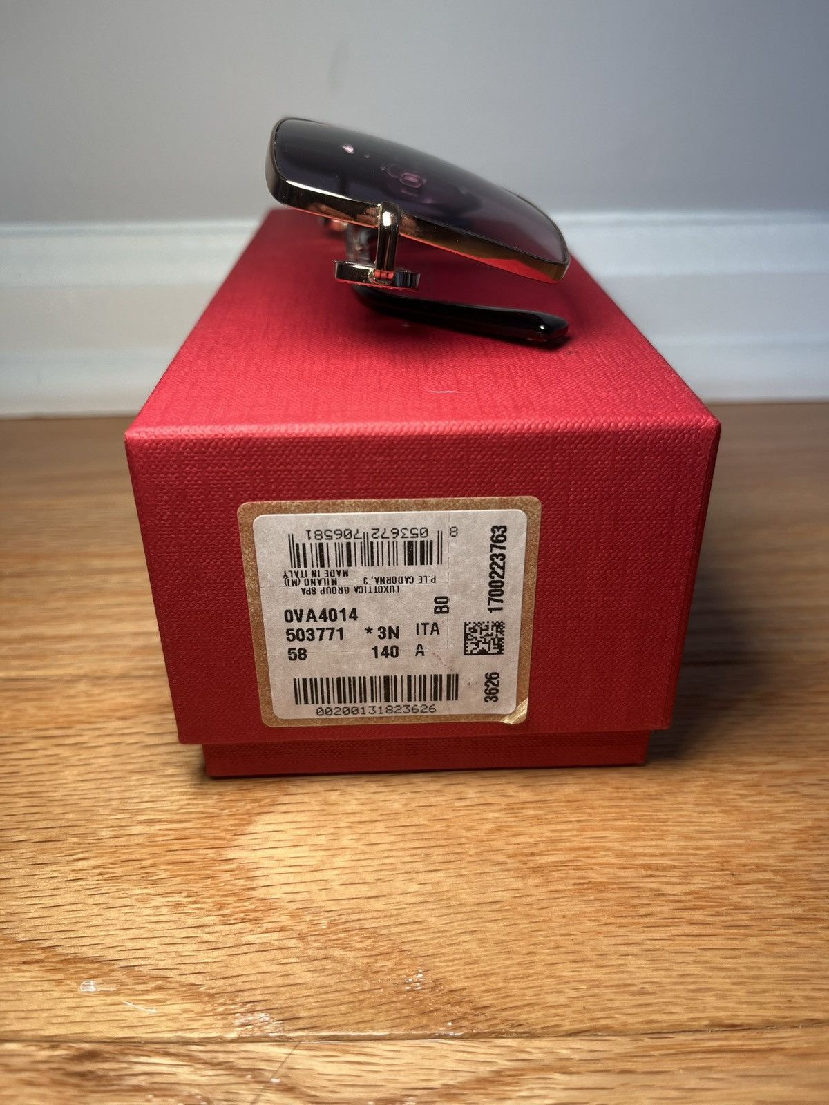 Valentino Valentino Square Sunglasses Luxottica Group Limited Edition Size ONE SIZE - 10 Thumbnail