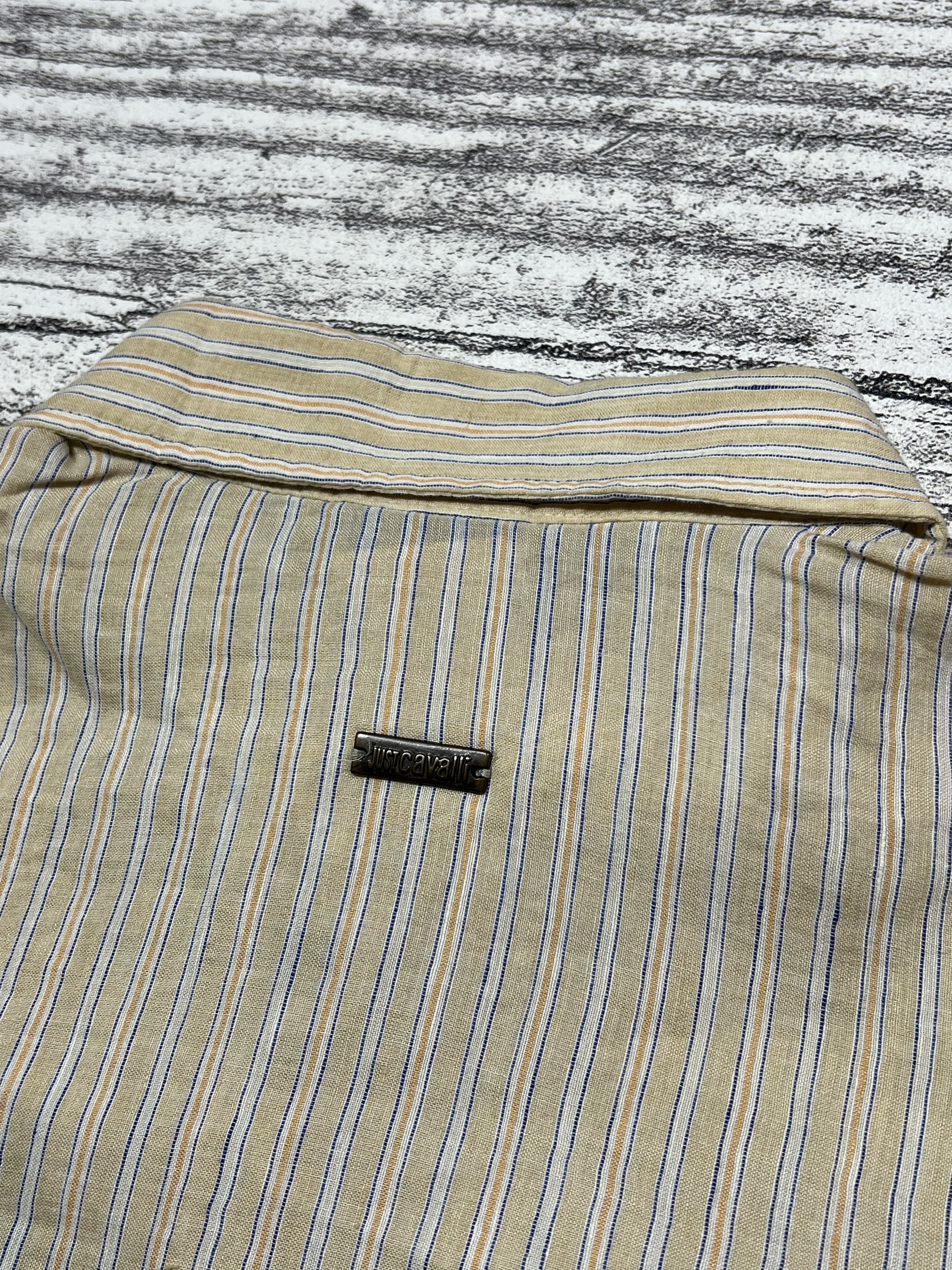 Just Cavalli 2000s Just Cavalli Guayabera Longsleeve Shirt Size US M / EU 48-50 / 2 - 7 Thumbnail