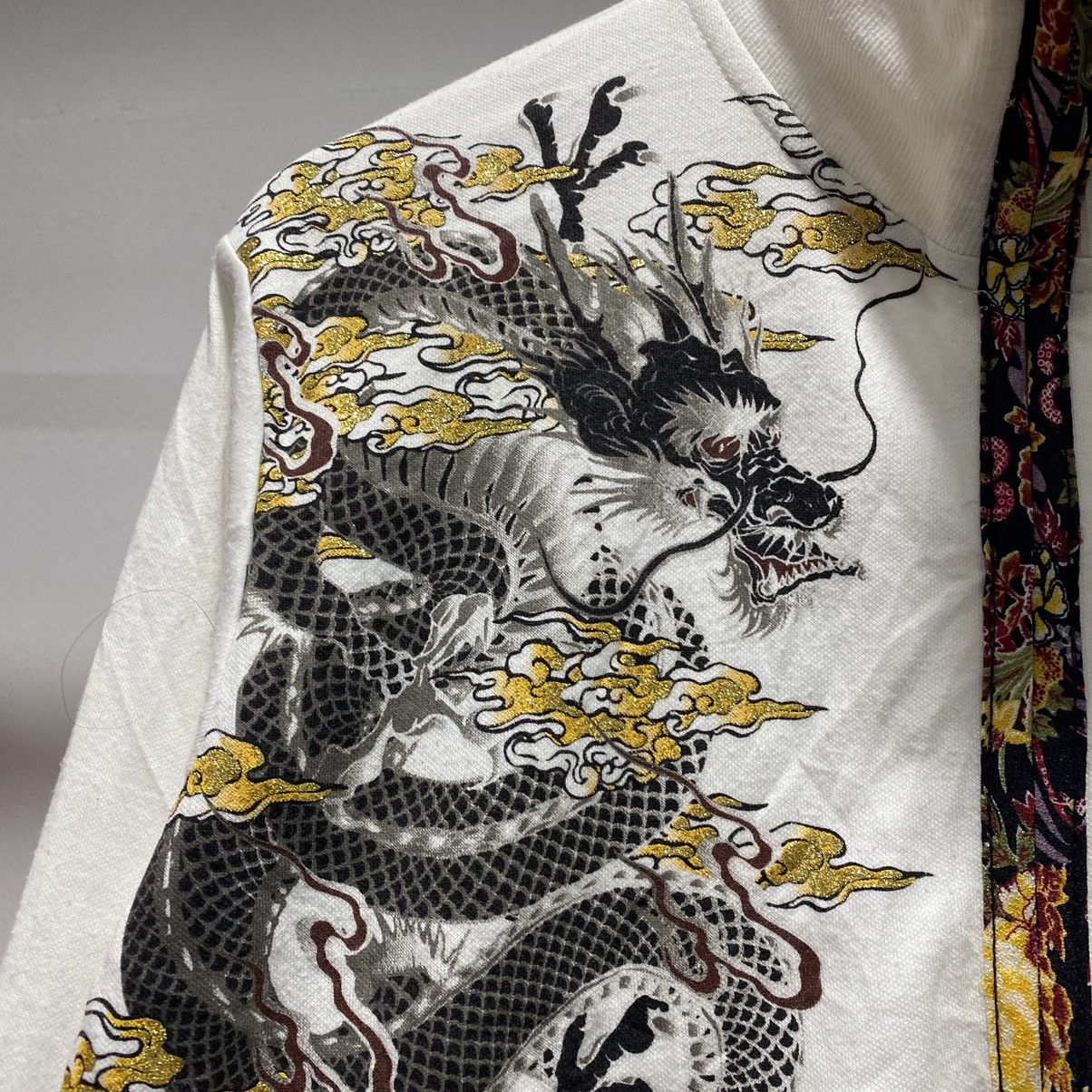 Japanese Brand Dragon🐉 Japan Designer Overprint Zipper Sukajan Motive 90s Size US M / EU 48-50 / 2 - 6 Thumbnail