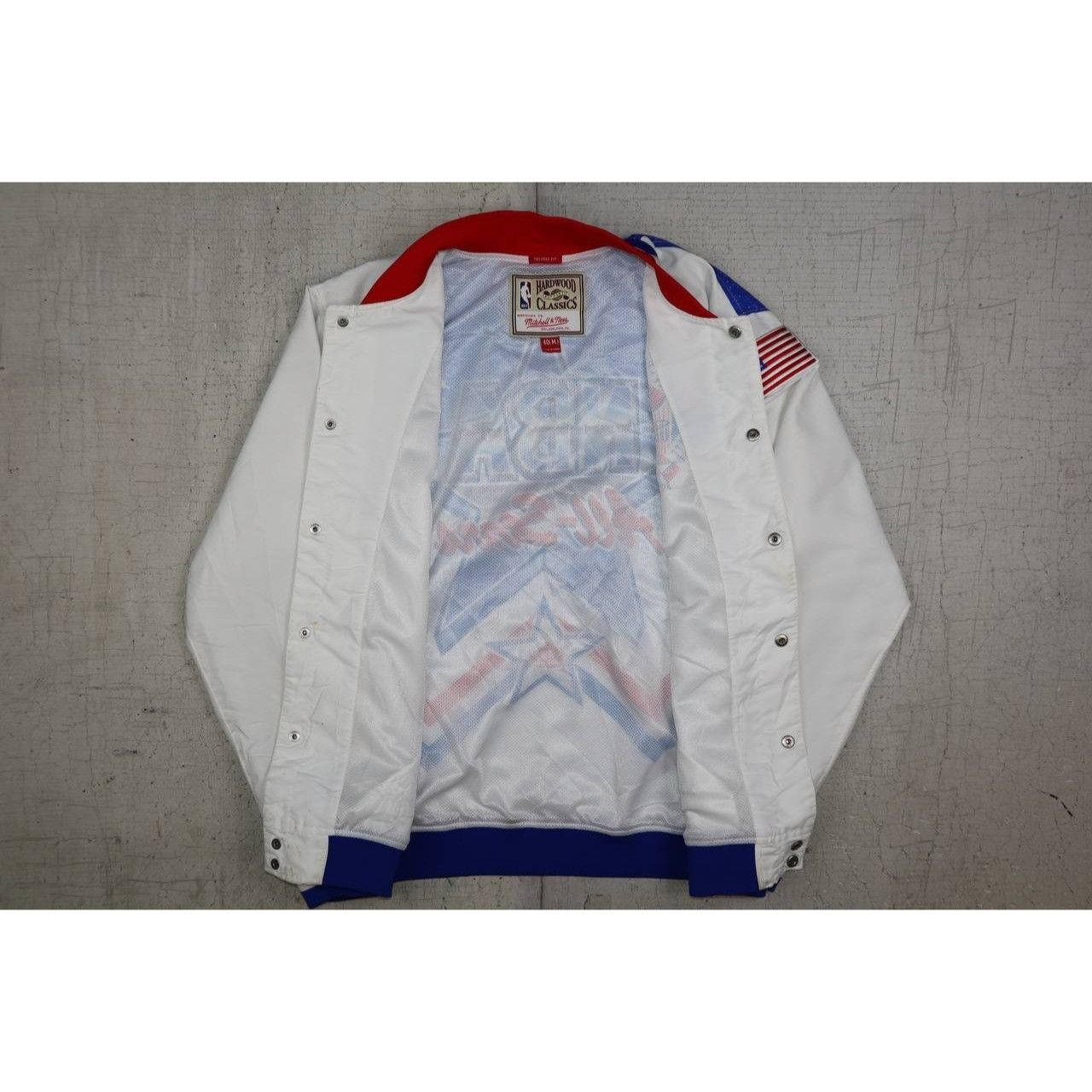 Mitchell & Ness Mitchell & Ness 1991 NBA All-Star Warm Up Jacket - White M Size US M / EU 48-50 / 2 - 4 Thumbnail