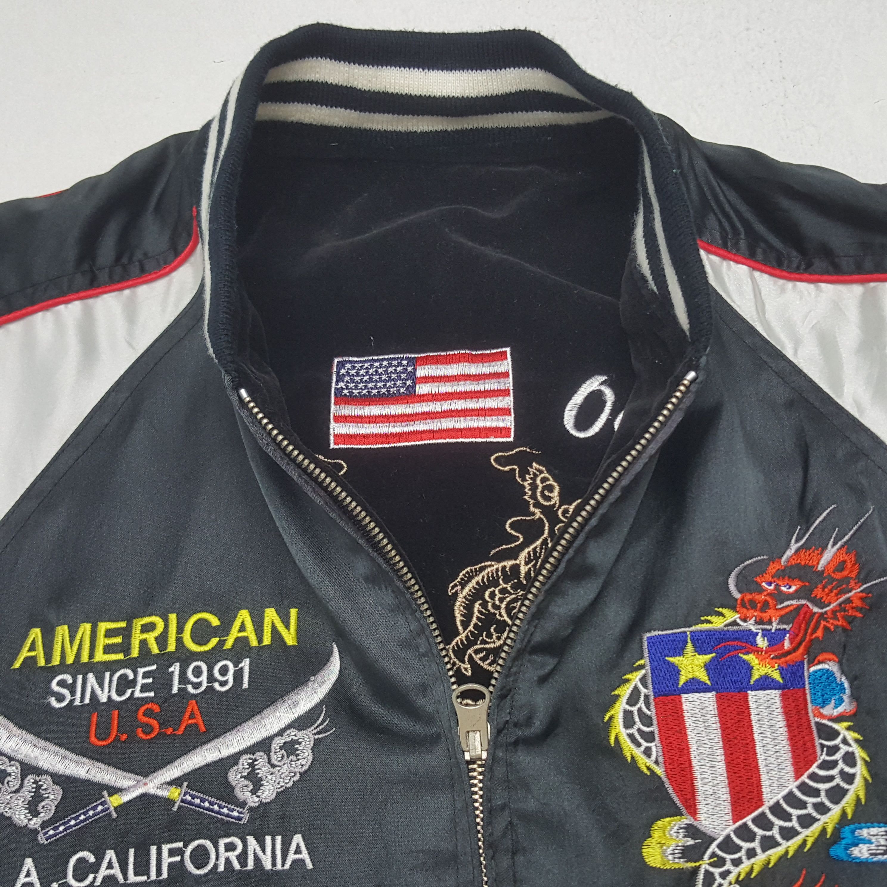 Other Vintage Shoot One American Sukajan Jacket C291N24 Size US M / EU 48-50 / 2 - 9 Thumbnail
