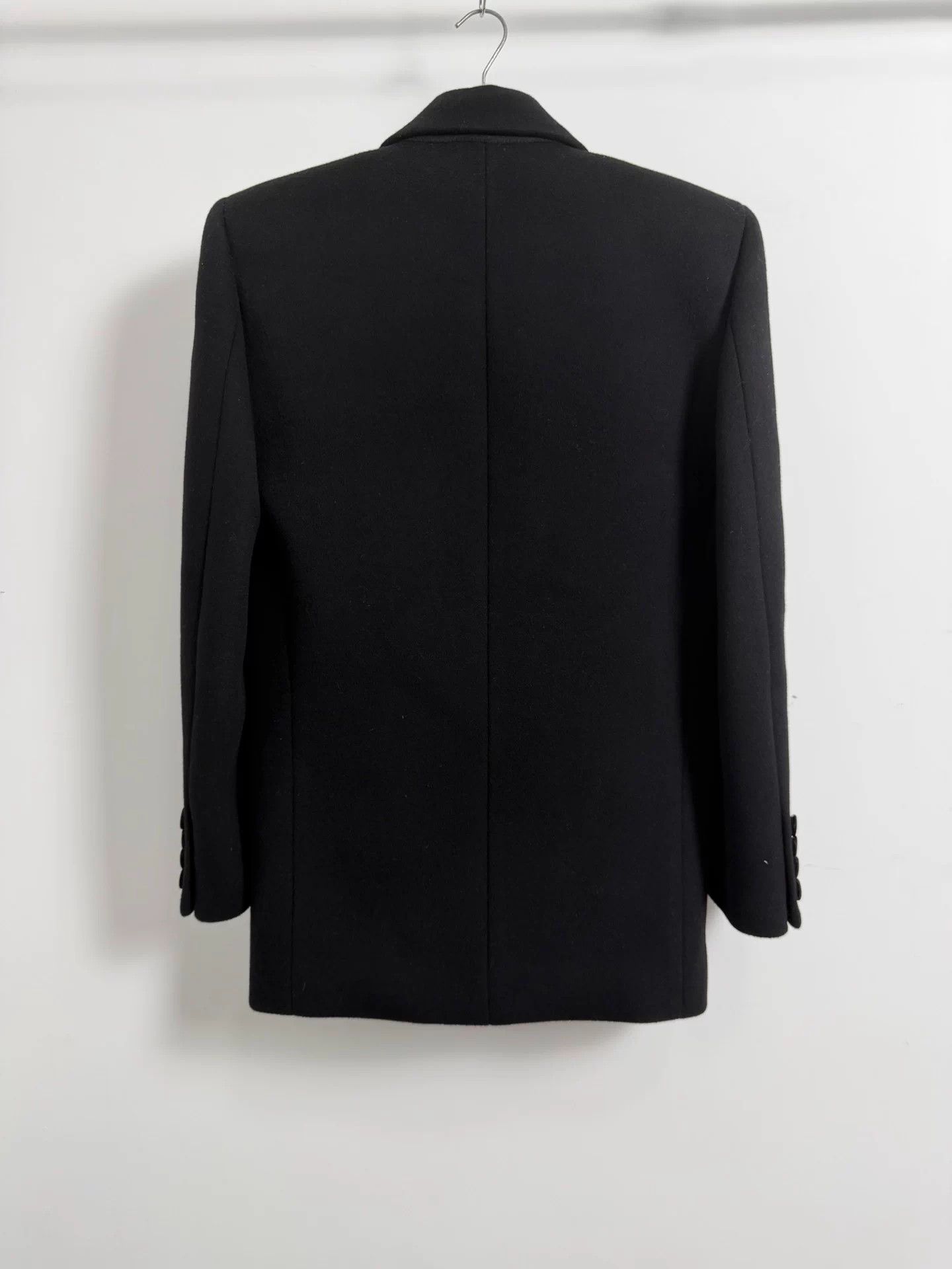 Saint Laurent Paris Saint Laurent SLP 23FW black tux blazer oversize 46 Size 46S - 2 Thumbnail